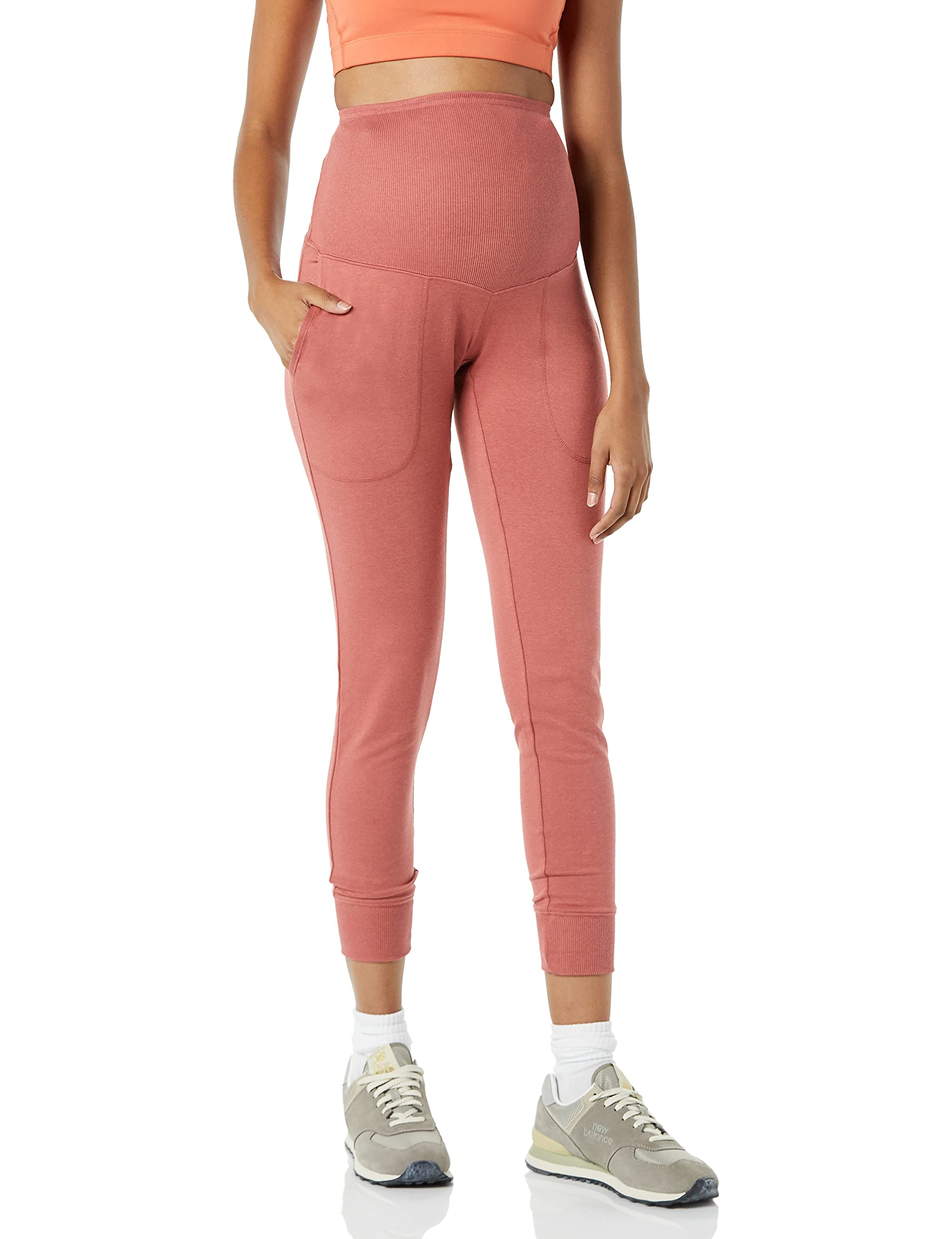 Amazon Essentials Women's Studio Terry Lounge Pants - Soft Comfortable Casual Sweatpants for Yoga, Home, Travel & Relaxation
