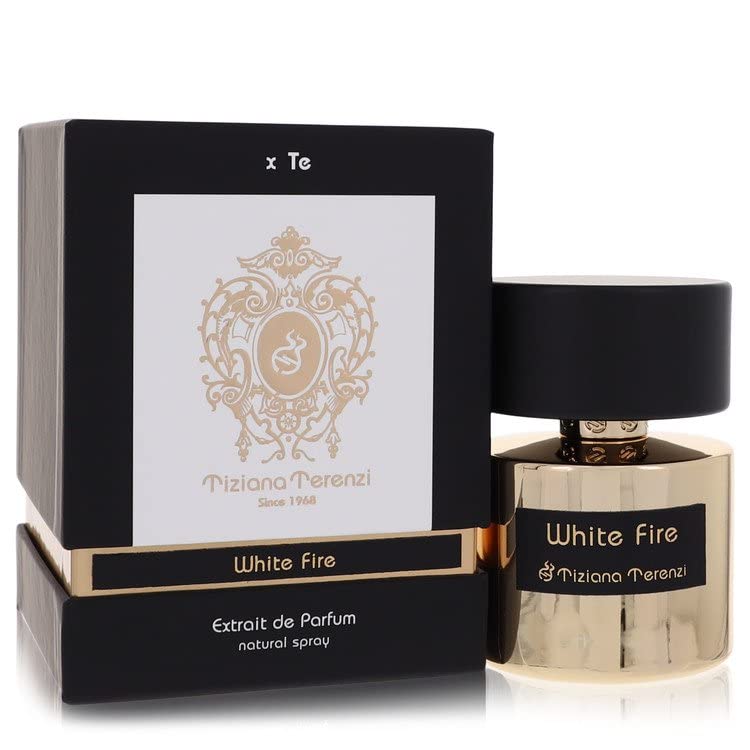White Fire Unisex Perfume Extrait de Parfum Spray - 3.38 oz Long-Lasting Fragrance for Women & Men | Psychedelic Dreams Scent | Perfect for Date Night, Parties & Special Occasions