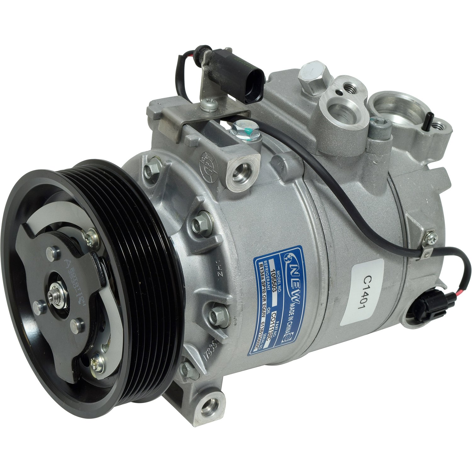 Universal Air Conditioner CO 11138C A/C Compressor and Clutch Kit - Compatible with Multiple Car Models - Perfect for AC Repair & Replacement in Hot Climates