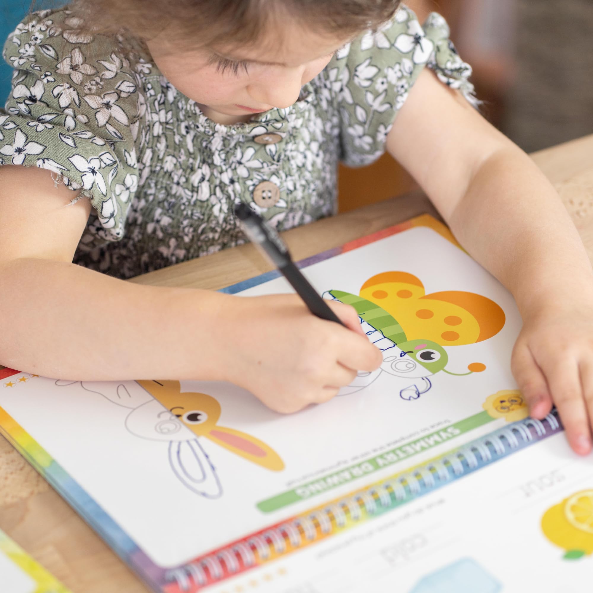 Reusable Grooved Handwriting Practice Books for Kids Ages 3-7 | Magic Letter Tracing with Disappearing Ink | Teacher-Designed Writing Workbook | Mess-Free Learning Tool for Preschool & Kindergarten | Perfect for Home & Classroom Use