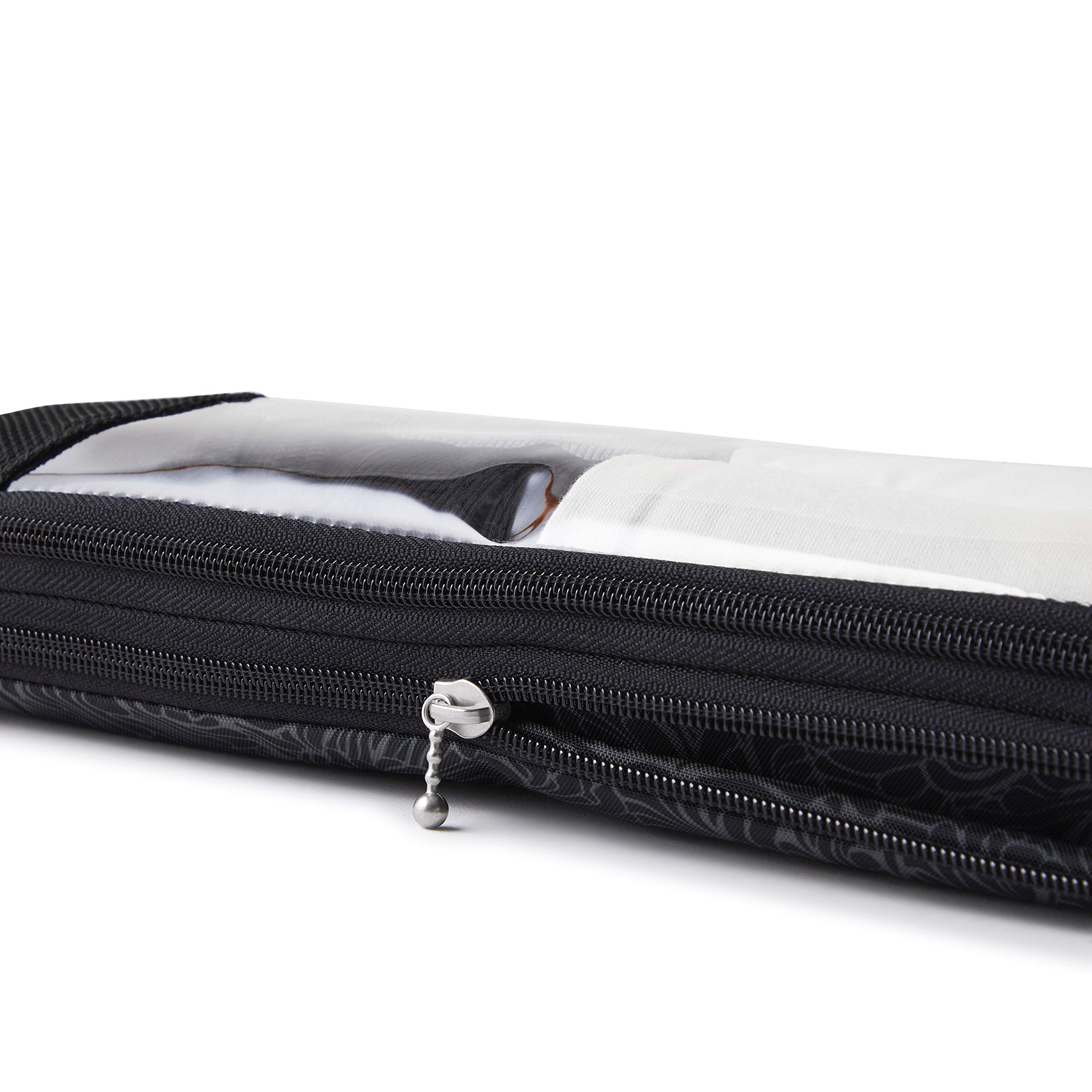 Baggallini Long Compression Cube - Lightweight Travel Packing Organizer for Suitcases & Backpacks | Perfect for Business Trips, Vacations & Weekend Getaways