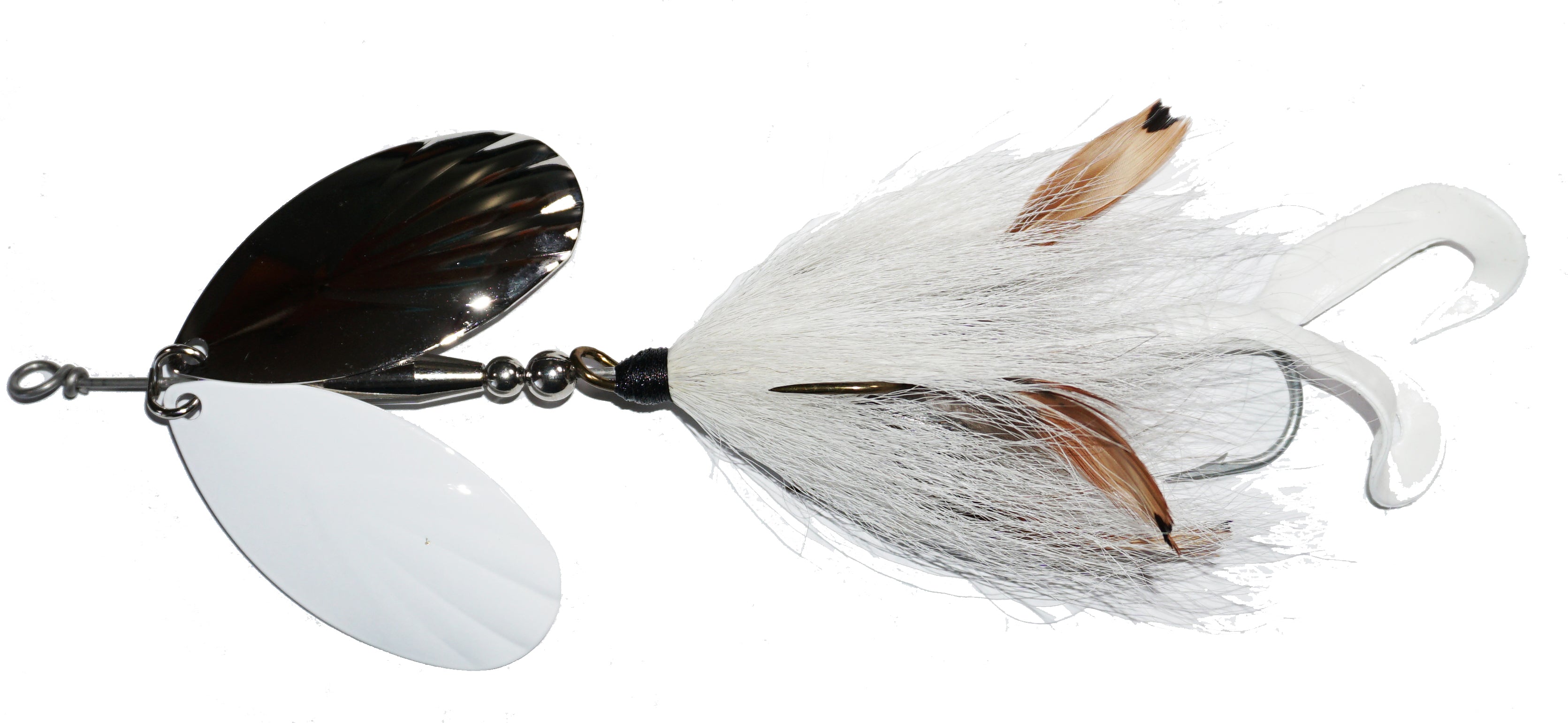Super 8 Bucktail Fishing Lures for Bass, Trout & Saltwater - Premium Cat's Tails Hand-Tied Fly Fishing Jigs - Perfect for Freshwater & Saltwater Angling