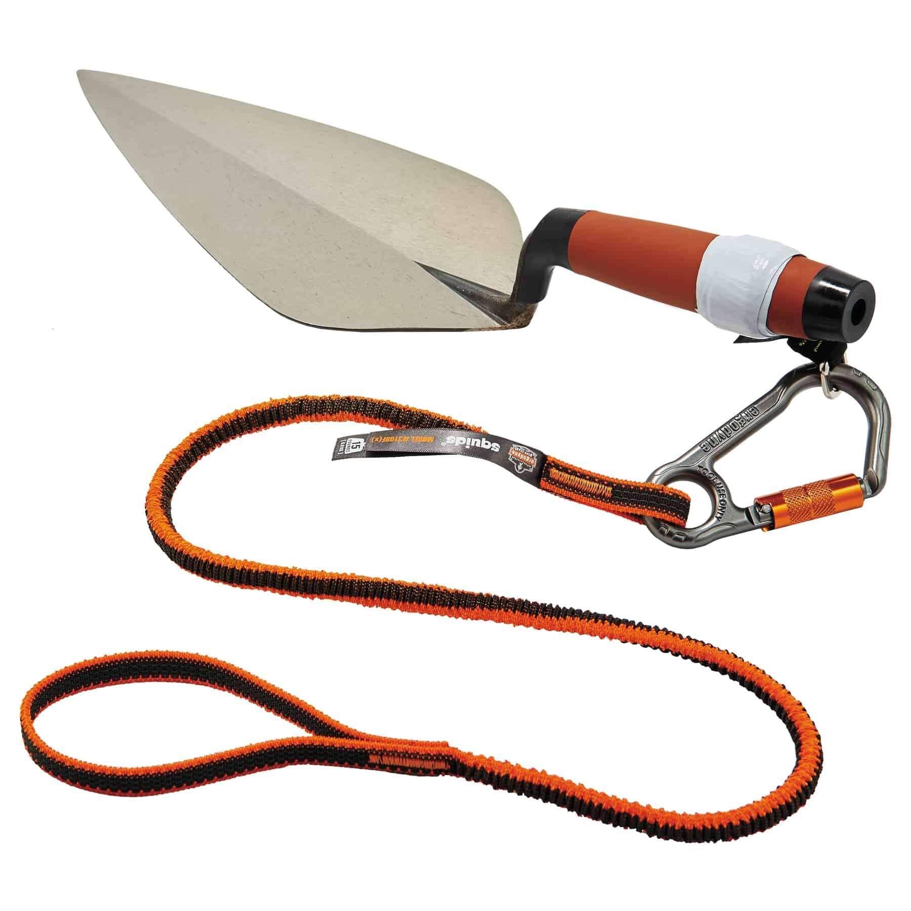 Ergodyne Squids 3184 Tool Tethering Kit for Concrete Finishers - Safety Lanyards & Attachments for Power Grinders, Trowels - Secure Tools at Heights for Construction & Renovation Projects