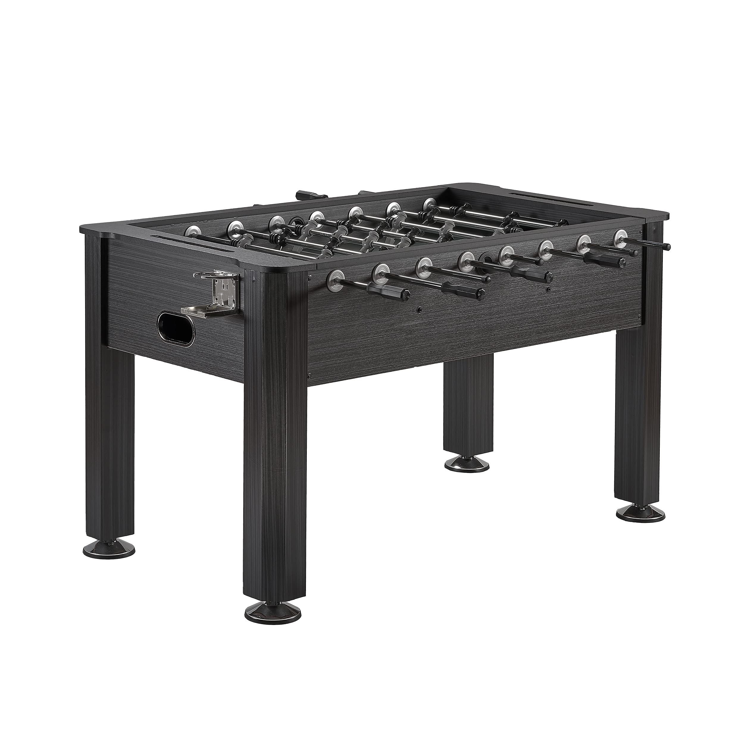Sport Squad Wooden Foosball Table for Kids & Adults - Professional Soccer Table Game for Home Game Rooms & Bars - Durable Construction for High Volume Play - Perfect for Family Game Nights & Entertainment Areas
