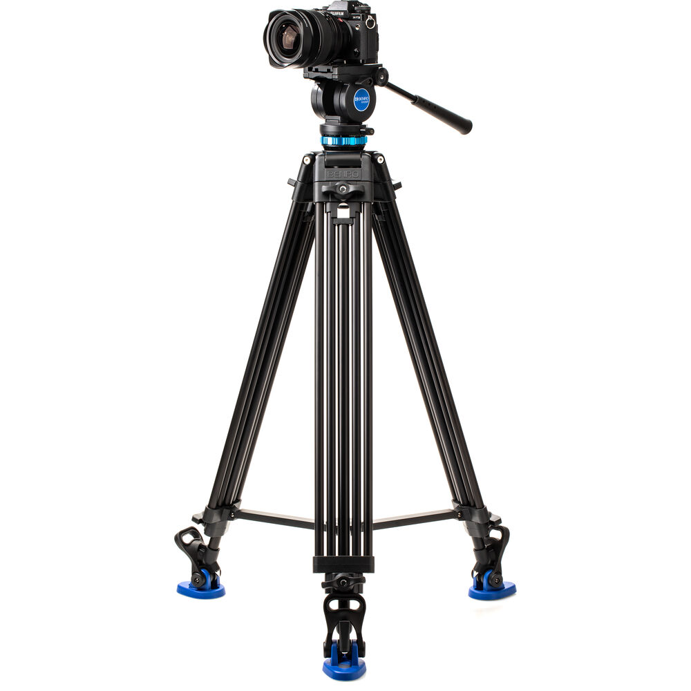 Benro KH26P Professional Video Tripod Head & Legs Kit - 72.6
