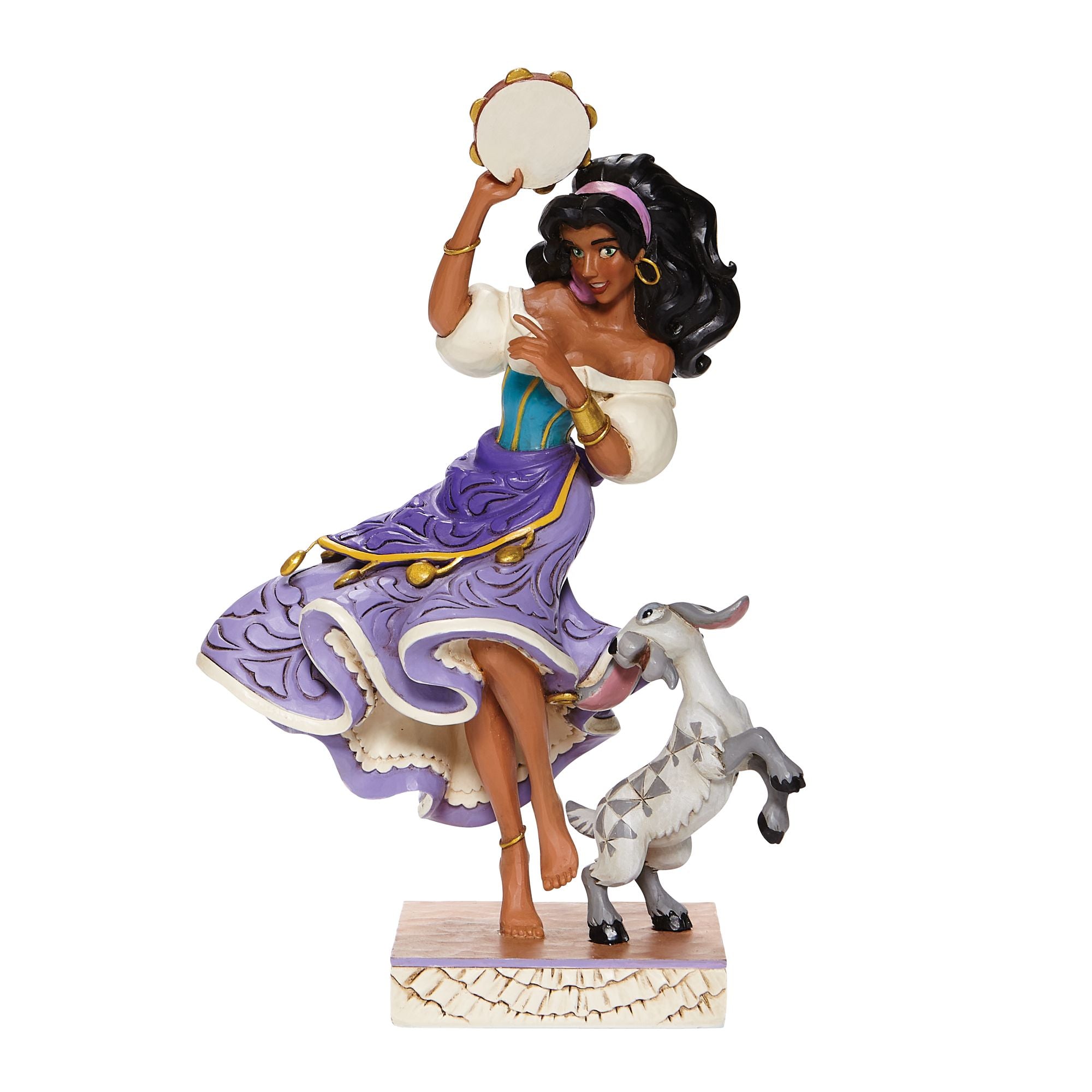 Esmeralda & Djali Disney Inspired Fashion Jewelry Set - Elegant Necklace and Earrings for Women | Perfect for Cosplay, Halloween, and Disney Themed Parties