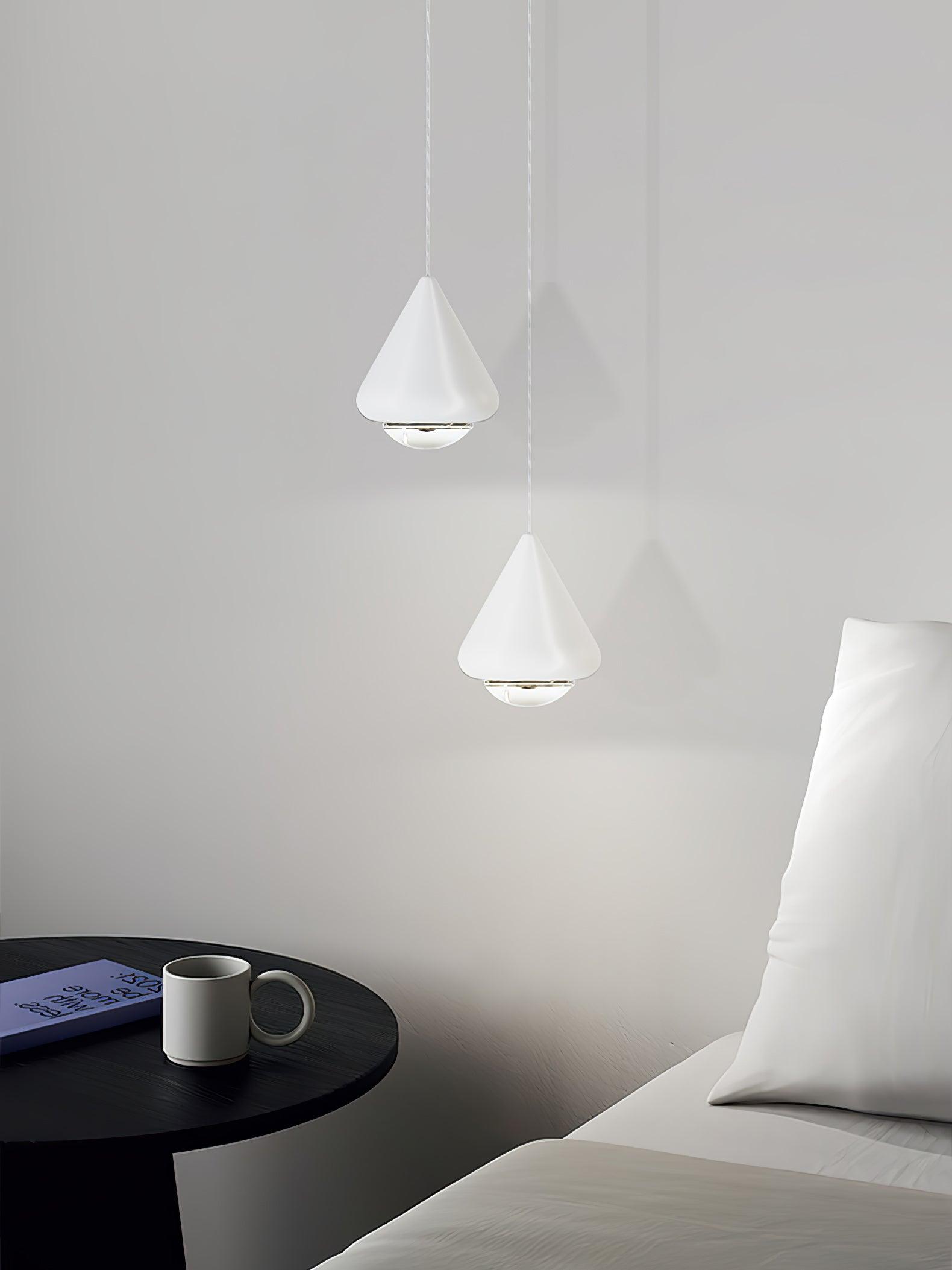 Apollo Pendant Light - Modern Hanging Chandelier for Kitchen Island, Dining Room & Bedroom Lighting - Industrial Vintage Ceiling Fixture with Edison Bulb