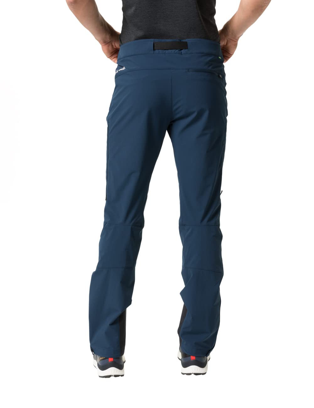 VAUDE Men's Badile Pants II Hiking Trousers - Dark Sea Uni, Size 48 EU - Durable Outdoor Pants for Hiking, Camping & Mountain Climbing