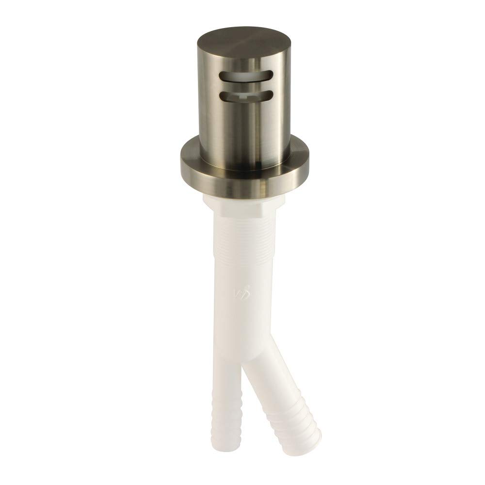 Kingston Brass KA821BN Trimscape Dishwasher Air Gap - Brushed Nickel Finish, 1-3/4