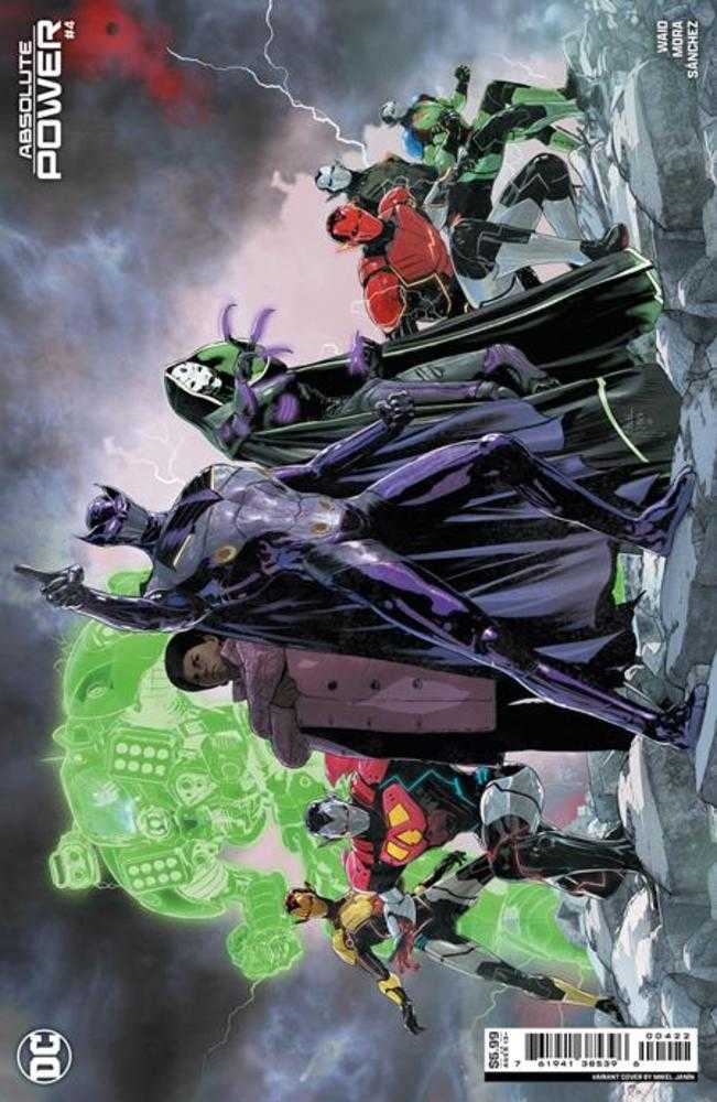 Absolute Power #4 (Of 4) Cover G Mikel Janin Villains Card Stock Variant - DC Comics Collector's Edition for Display & Investment