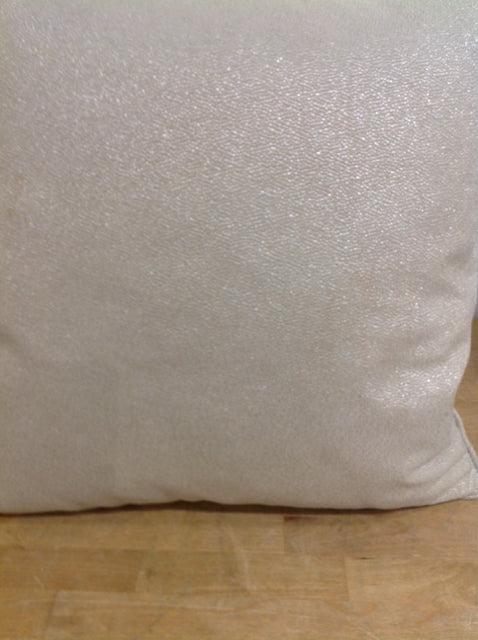 18 Champagne & Silver Pebble Pillow - Soft Luxury Pillow for Bedroom, Living Room, and Sofa Decor
