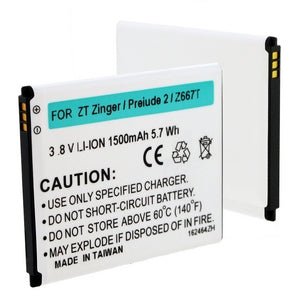 Original ZTE BLI-1358 1.5V Battery Replacement - Compatible with ZTE Phones, Tablets & Devices - Perfect for Home, Office & Travel Use