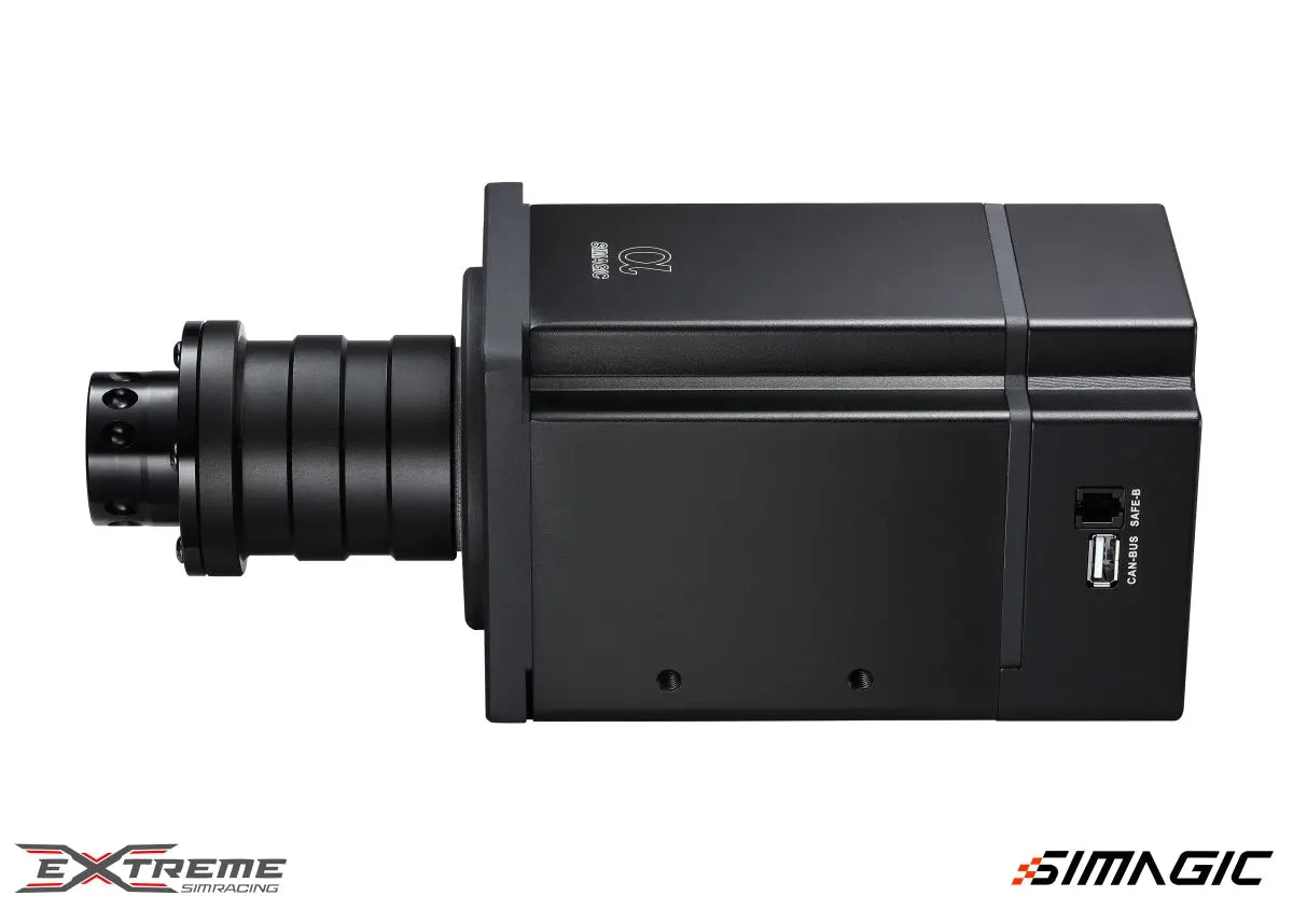 Simagic Alpha Direct Drive Wheel Base - 15Nm Torque for Realistic Racing Simulation | Compatible with PC & PS5 | Perfect for Sim Racing Enthusiasts & Professional Gamers