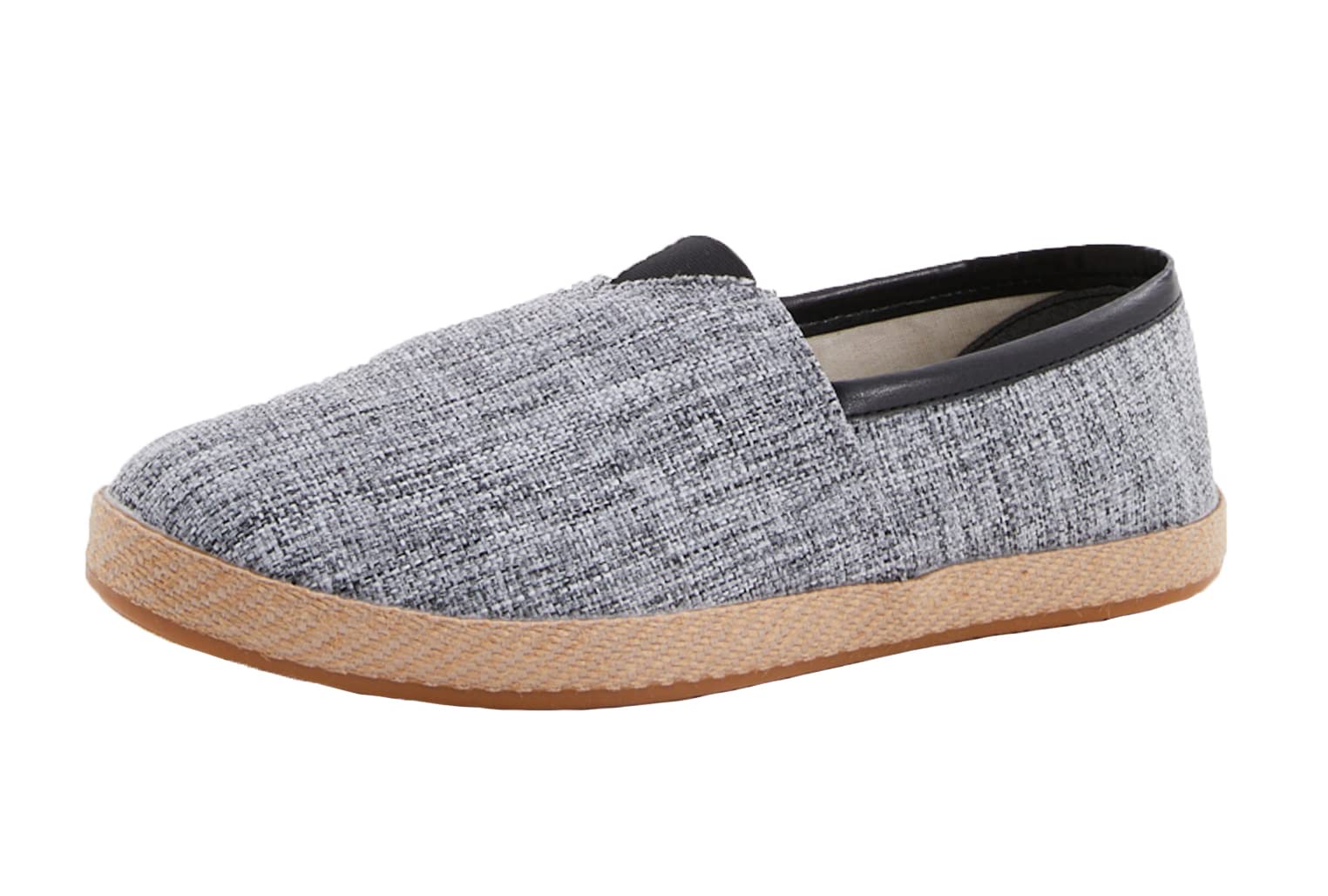 **Leif Nelson Men's White Espadrilles Shoes - Casual Summer Slip-On Sneakers for Men & Boys | Beach, Pool & Outdoor Comfort**