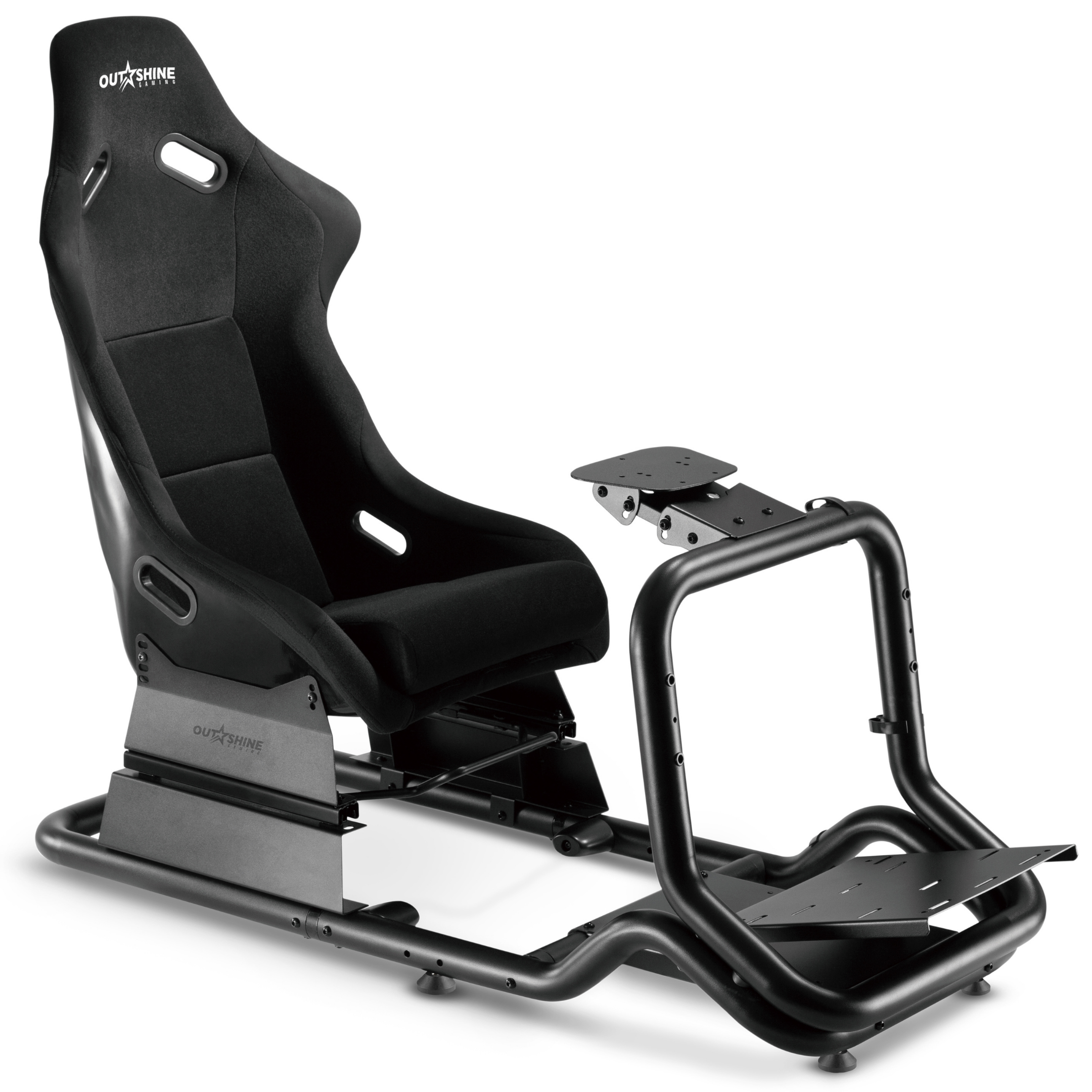 Downforce Racing Simulator - Professional Racing Wheel & Pedal Set for PC/PS4/PS5/Xbox - Perfect for Home Racing Games, Esports Training & Simulation Driving Experience