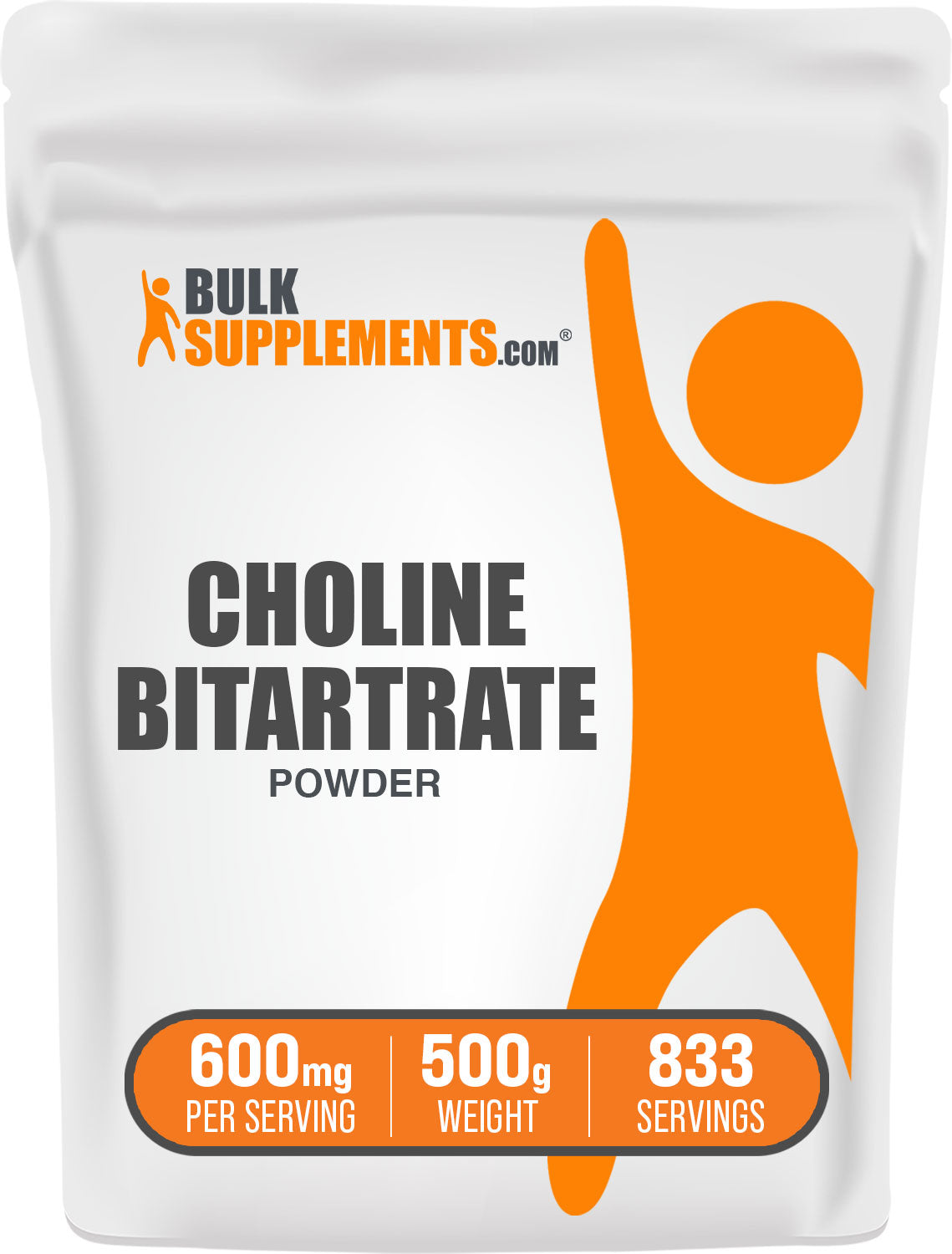 Pure Choline L-Bitartrate Powder Supplement - Supports Brain Health, Liver Function & Metabolism - for Nootropic Stacks, Cognitive Enhancement & Athletic Performance
