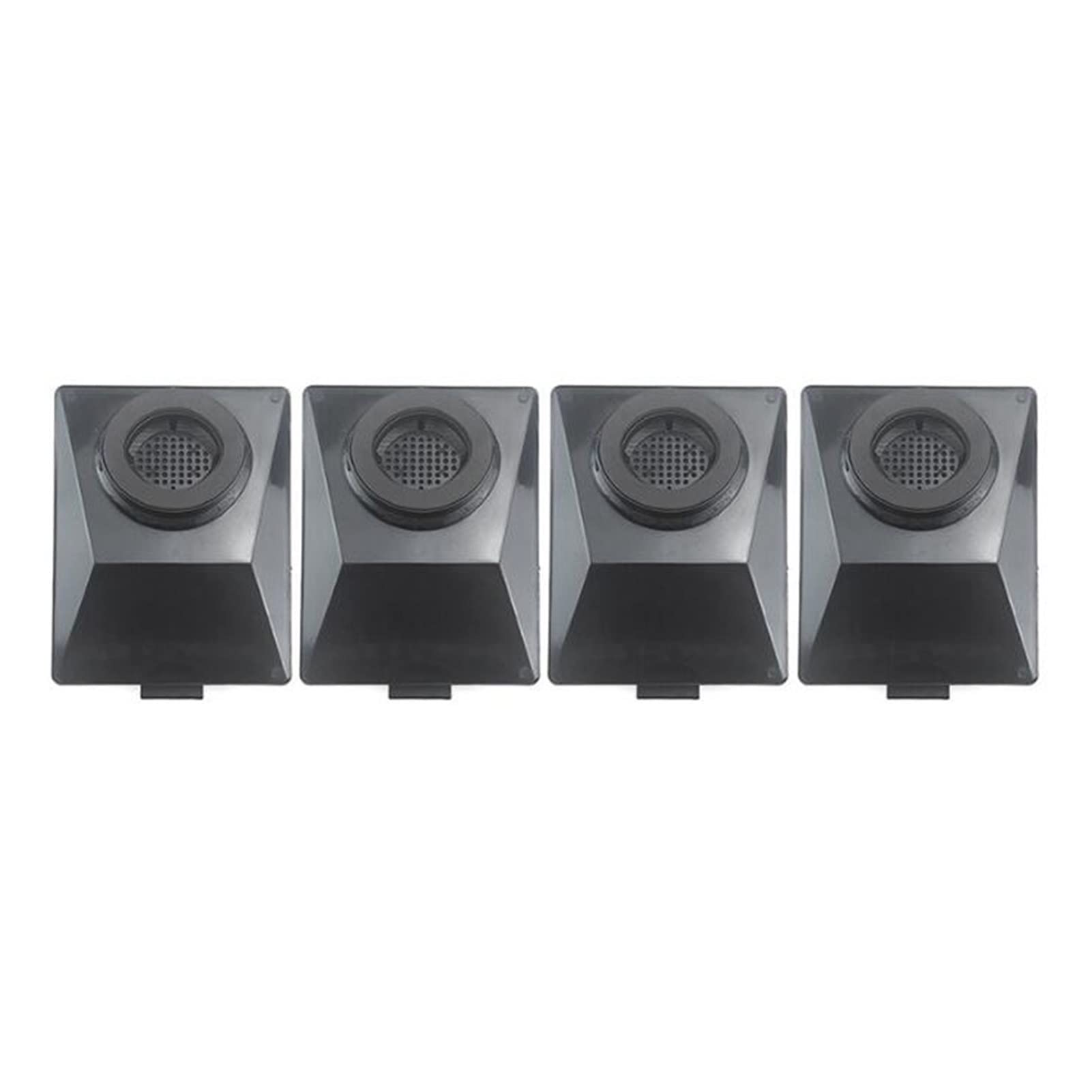 4PCS HEPA Filter Replacement for Rainbow Rexair E2 Series Vacuum Cleaner - Black - High Efficiency Dust & Allergen Removal - Perfect for Pet Hair, Dust Mites & Allergy Sufferers