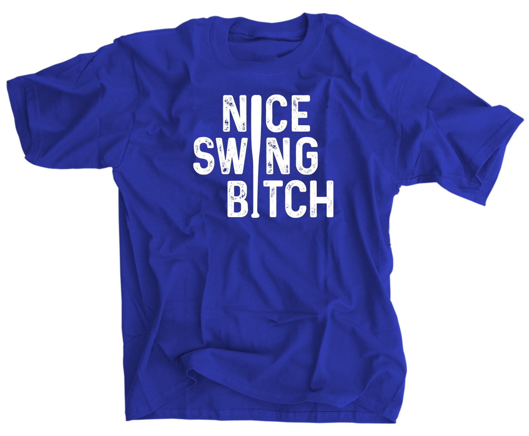 Los Angeles Baseball Shirt - Funny 'Nice Swing Bitch' Graphic Tee for Men & Women | Perfect for Baseball Games, Sports Events & Casual Wear