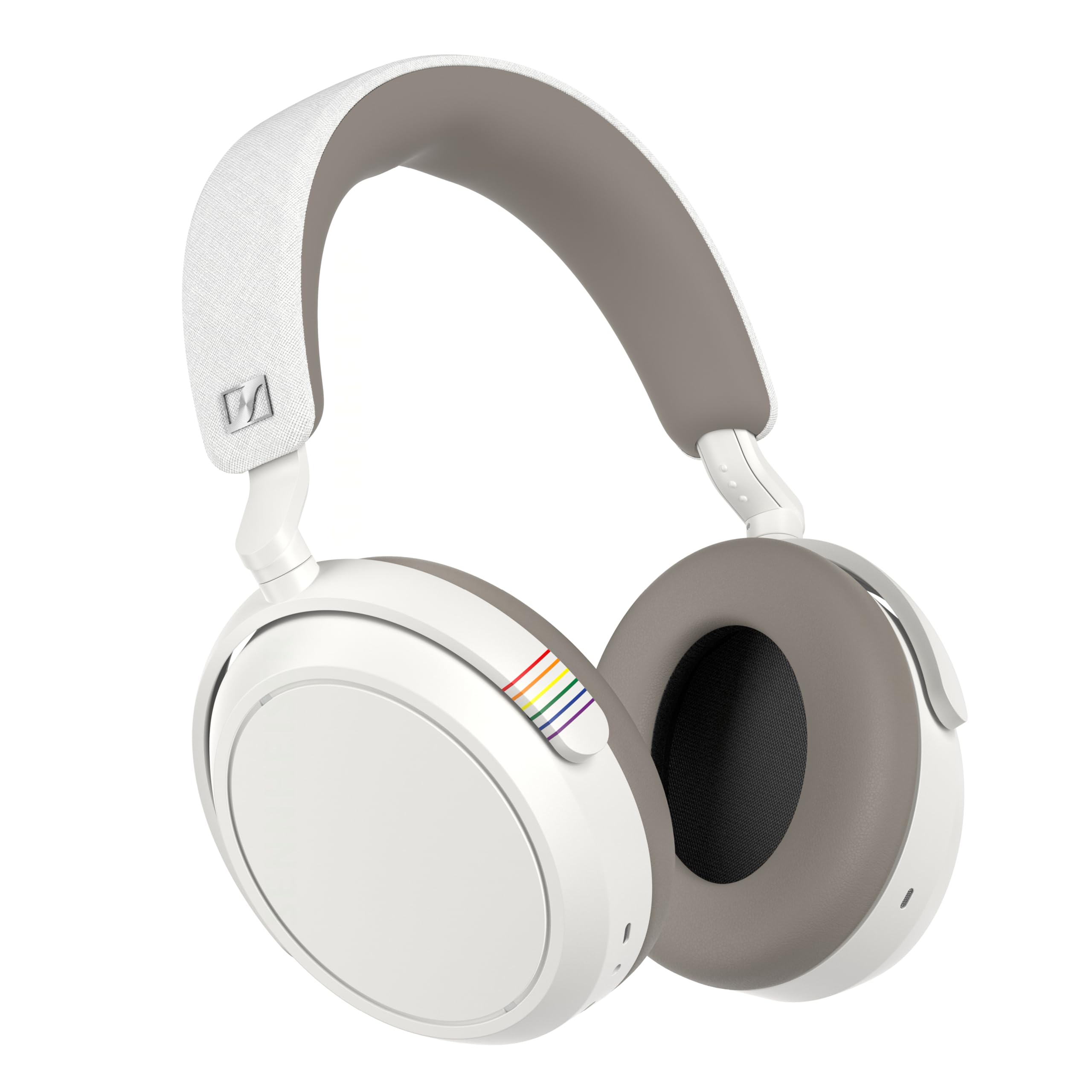 Sennheiser Momentum 4 Wireless Bluetooth Headphones with Adaptive Noise Cancellation - 60 Hour Battery Life, Customizable Sound & Lightweight Foldable Design (Pride Edition) - Perfect for Travel, Commuting & Home Office Use
