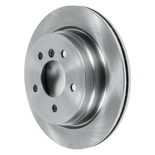 Power Stop EBR1019 Rear One Stock Replacement Brake Rotor - High Performance Braking for Trucks & SUVs - Perfect for Daily Commuting & Towing