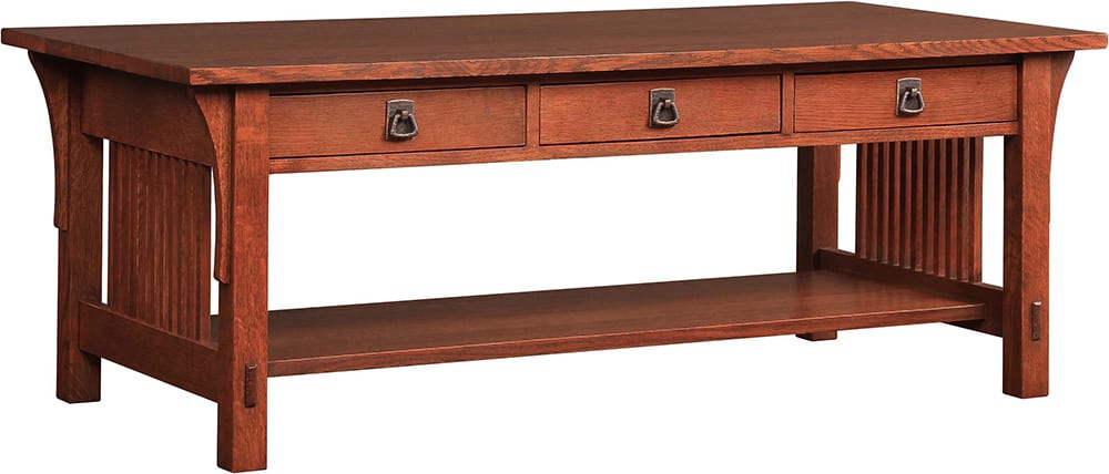 Modern 3-Drawer Cocktail Table - Stylish Living Room Furniture for Small Spaces, Perfect for Storage & Decor in Apartments, Dorms, or Offices