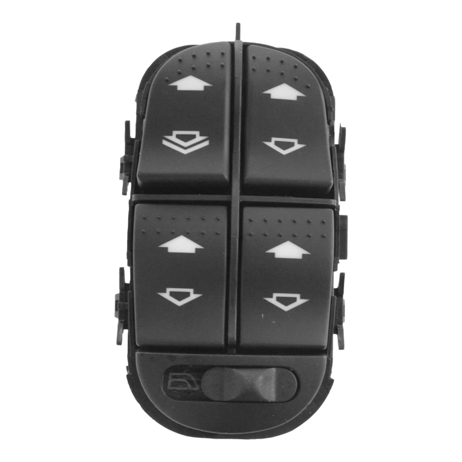 Power Window & Door Lock Switch - Driver Side Front Compatible with 2000-2007 Ford Focus | Replacement Auto Part for Smooth Window Operation & Central Locking System