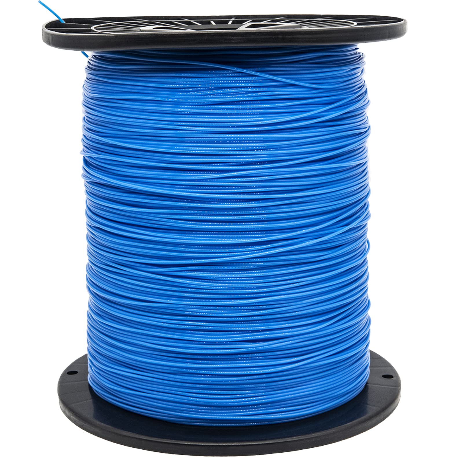 KAKO 065 Round Weed Wacker String Trimmer Line - .065-Inch x 3000 ft Commercial Grade Replacement String for Weed Eaters & Trimmers - Fits Most Models (Blue) - Perfect for Lawn Care, Yard Maintenance & Professional Landscaping