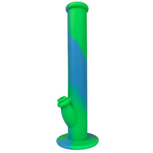 14 Inch Silicone Bong with Ice Catcher - Durable, Leak-Proof Water Pipe for Smooth Smoking - Perfect for Home Use, Parties & Relaxation
