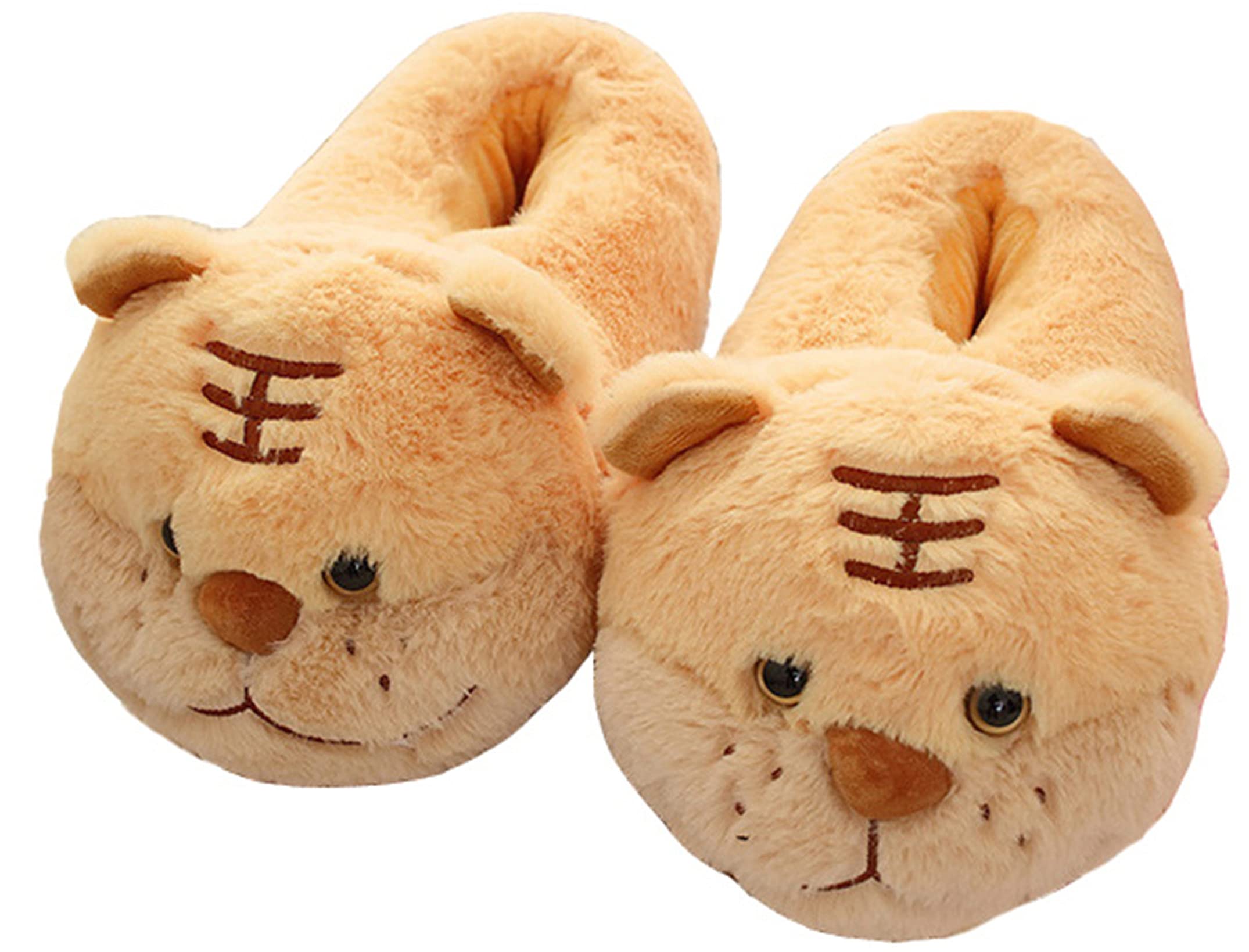 Cute Pig Cartoon Animal Home Furry Slippers for Women - Warm Winter House Shoes with Non-Slip Sole | Cozy Indoor/Outdoor Wear for Lounge, Bedroom & Gift Giving