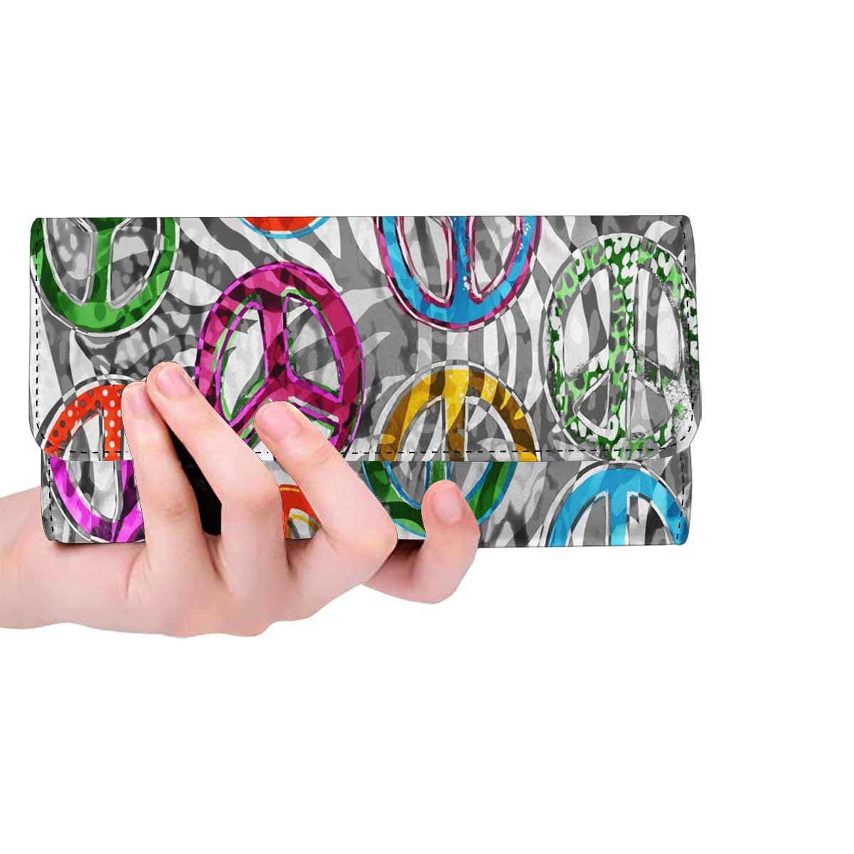 InterestPrint Women's Zebra Print Trifold Wallet - Stylish Card Holder for Daily Use