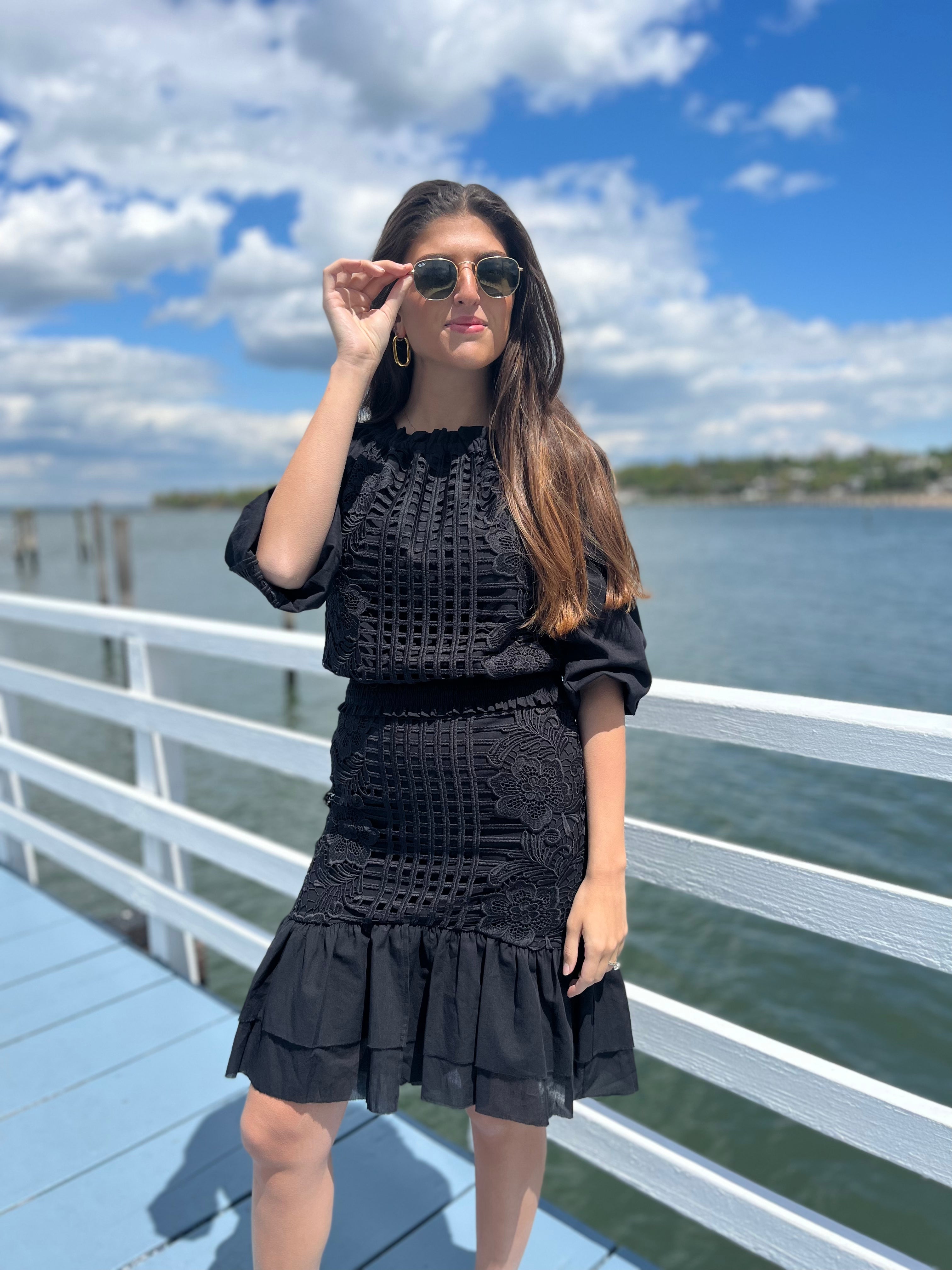 Stylish Lattice Skirt for Women - Trendy Floral Lace Summer Skirt | Perfect for Beach, Party & Casual Outfits