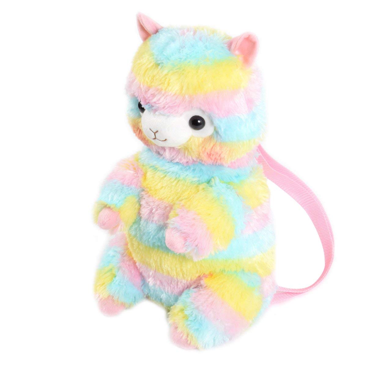 LANFIRE Cute Cartoon Animal Backpack - Hamster, Squirrel, Rainbow Sheep & Panda Design - Lightweight Shoulder Bag for Kids, Teens & Adults - Perfect for School, Travel & Outdoor Adventures