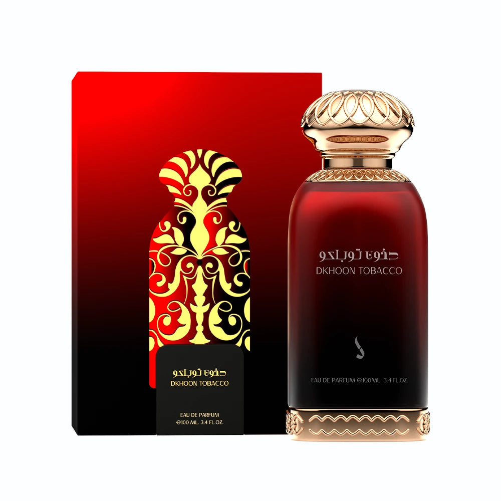 DKHOON Tobacco EDP Perfume for Men - 100ml Long Lasting Fragrance | Woody Spicy Scent | Perfect for Date Night, Office & Special Occasions