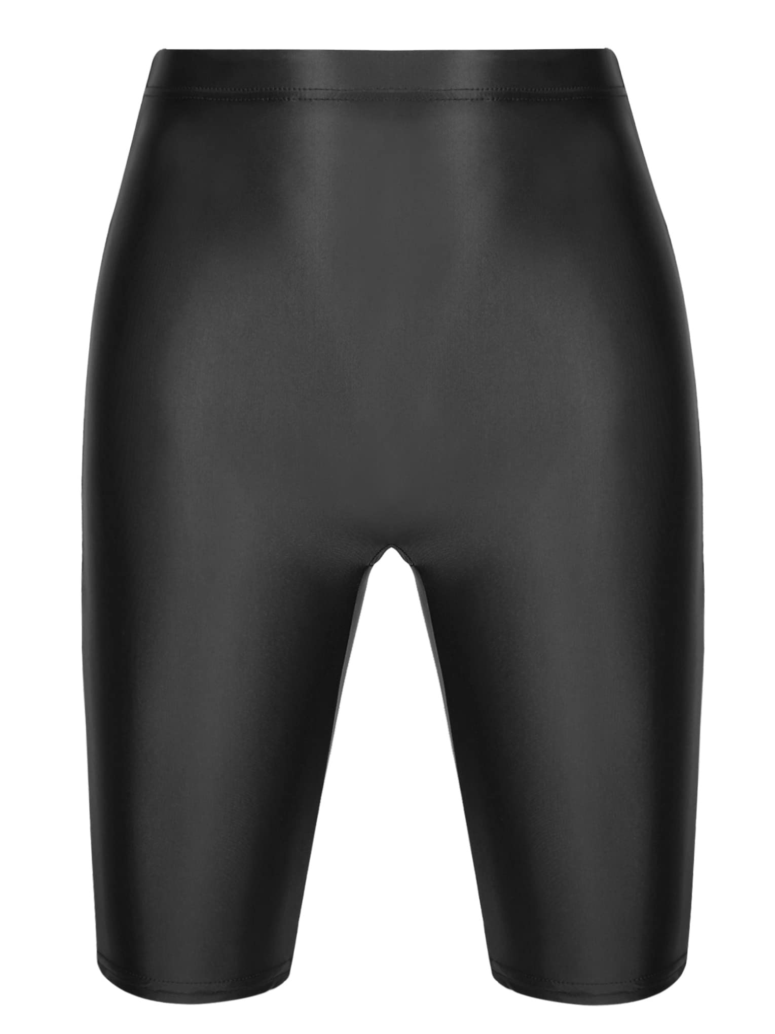 Men's Quick Dry Compression Shorts - Shiny Sports Tight Shorts with Soft Fabric for Running, Gym & Swimming - Perfect for Workouts, Training & Water Activities