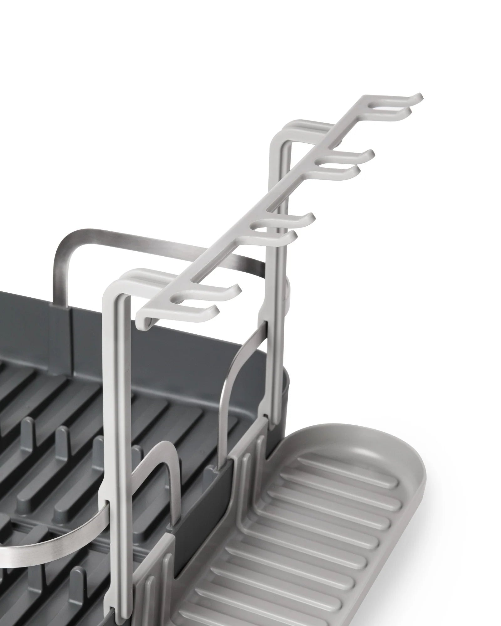 Stainless Steel Holster Dish Rack - Space Saving Kitchen Organizer for Plates, Bowls & Utensils - Perfect for Small Apartments, RVs & Compact Kitchens