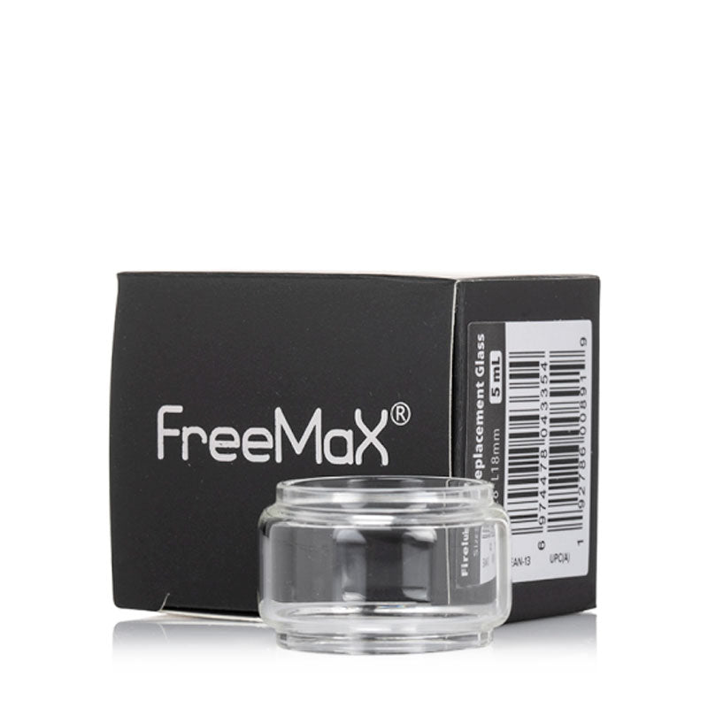FreeMax Fireluke 4 & Twister 2 Replacement Glass Tank - Compatible with Fireluke 4/Twister 2 Vape Mods - Durable & Clear Vaping Experience - Perfect for Home, Travel & Cloud Chasing