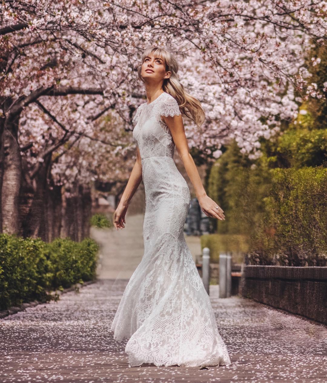 BHLDN Catherine Deane Lavi Gown - Elegant Wedding Dress for Brides & Formal Events | Perfect for Beach Weddings, Vow Renewals & Red Carpet Occasions