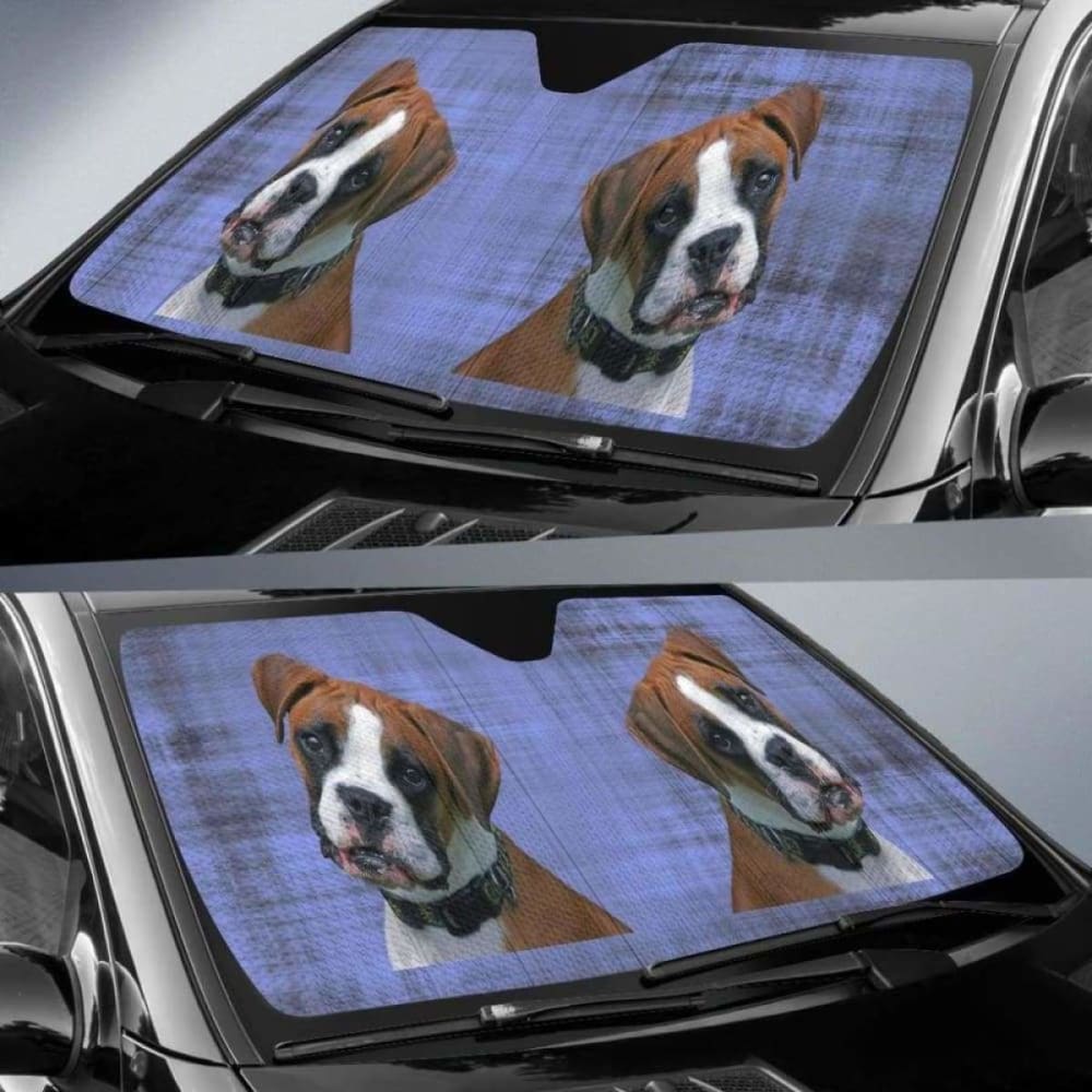 Boxer Car Sun Shades for Windows - 104020 Size - UV Protection & Heat Blocking for Vehicles - Perfect for Parking, Road Trips & Daily Commute