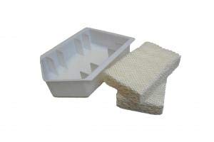 Replacement Humidity Pan with 2 Absorbent Pads - Compatible with Humidifiers for Home, Office & Nursery - Essential for Maintaining Optimal Moisture Levels