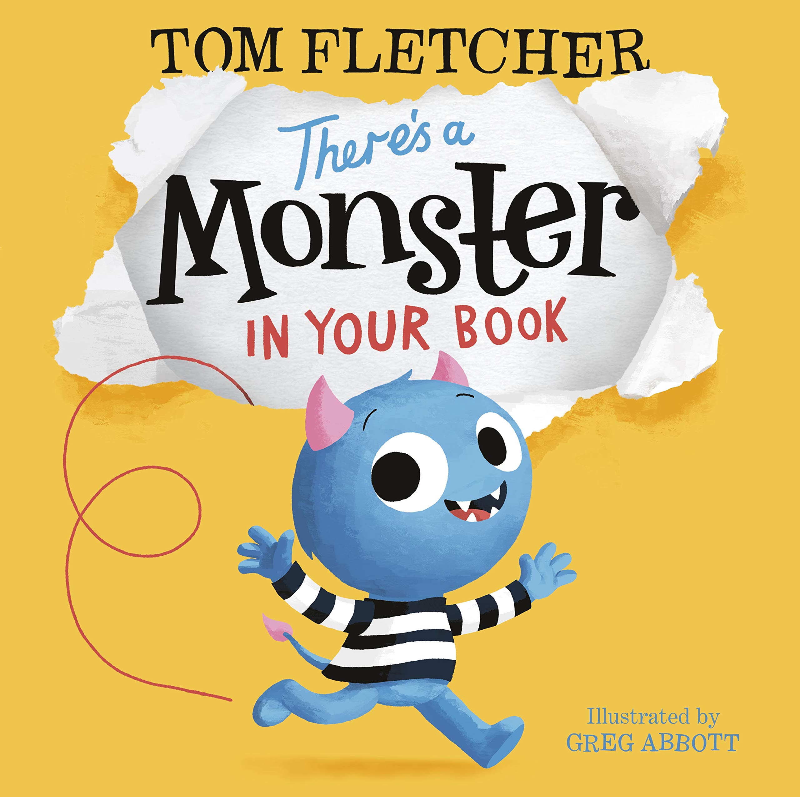 There's a Monster in Your Book - Interactive Children's Storybook for Bedtime Reading & Early Learning | Fun Kids Gift Idea for Toddlers & Preschoolers