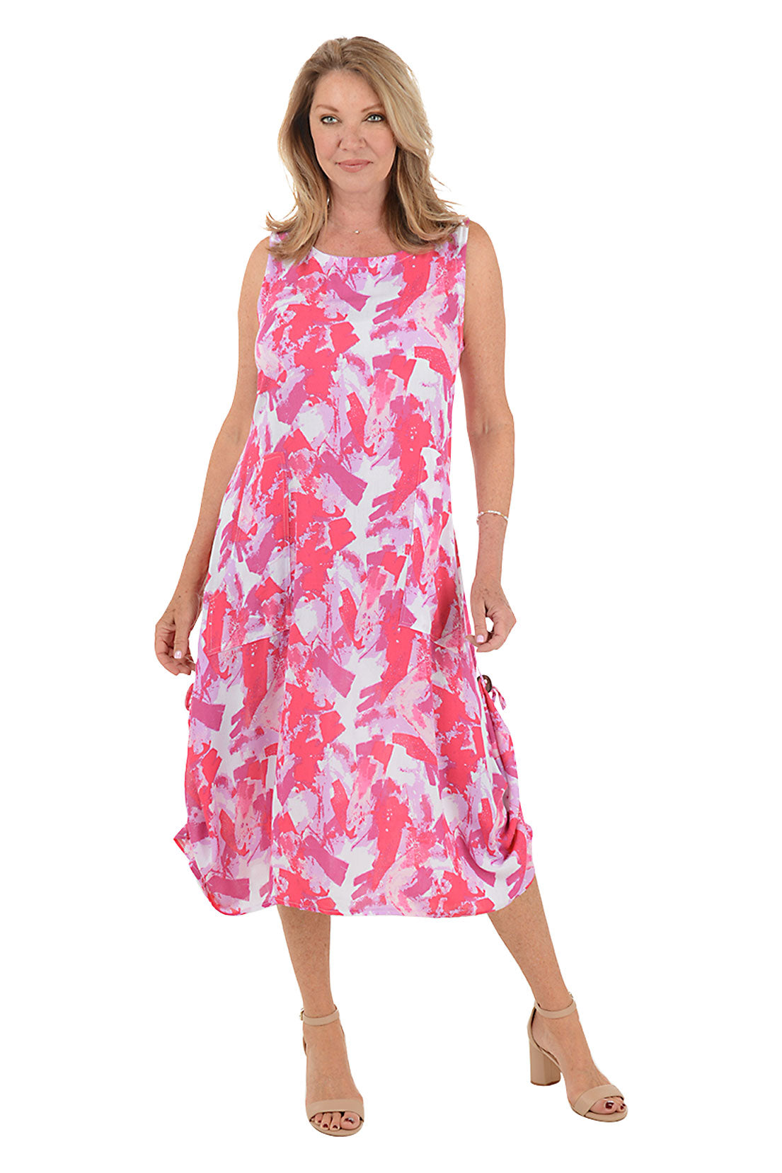 FUSCHIA/WHITE