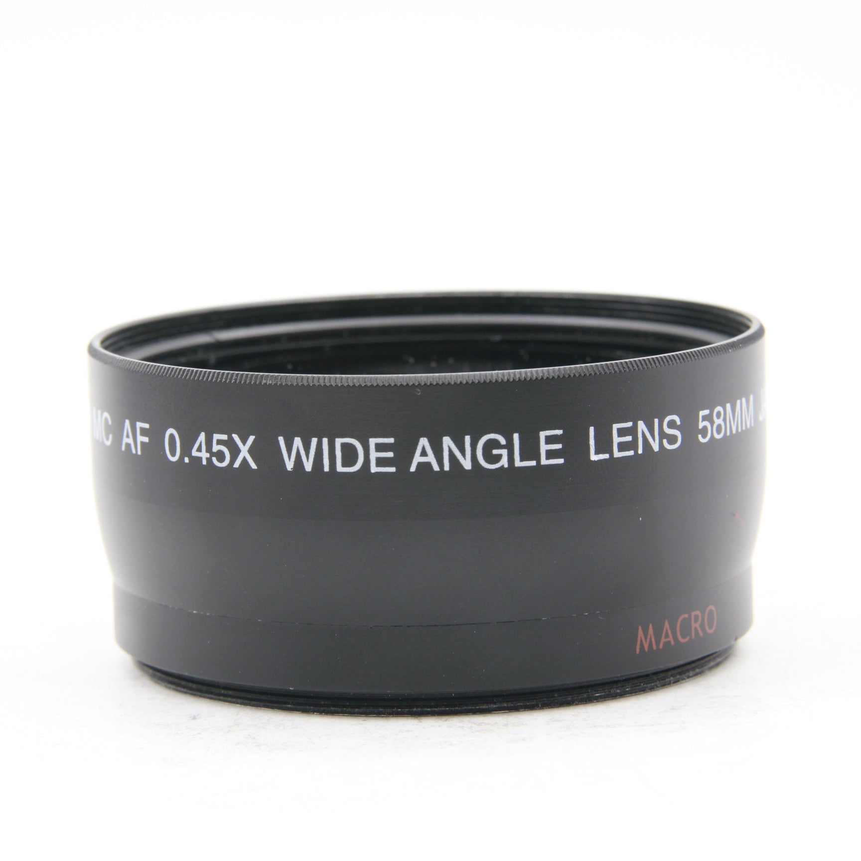 Precision Design Professional HD DSLR MC AF 0.45X Wide Angle Lens 58mm - High Quality Japan Optics for Landscape & Architecture Photography - Perfect for Canon, Nikon, Sony DSLR Cameras