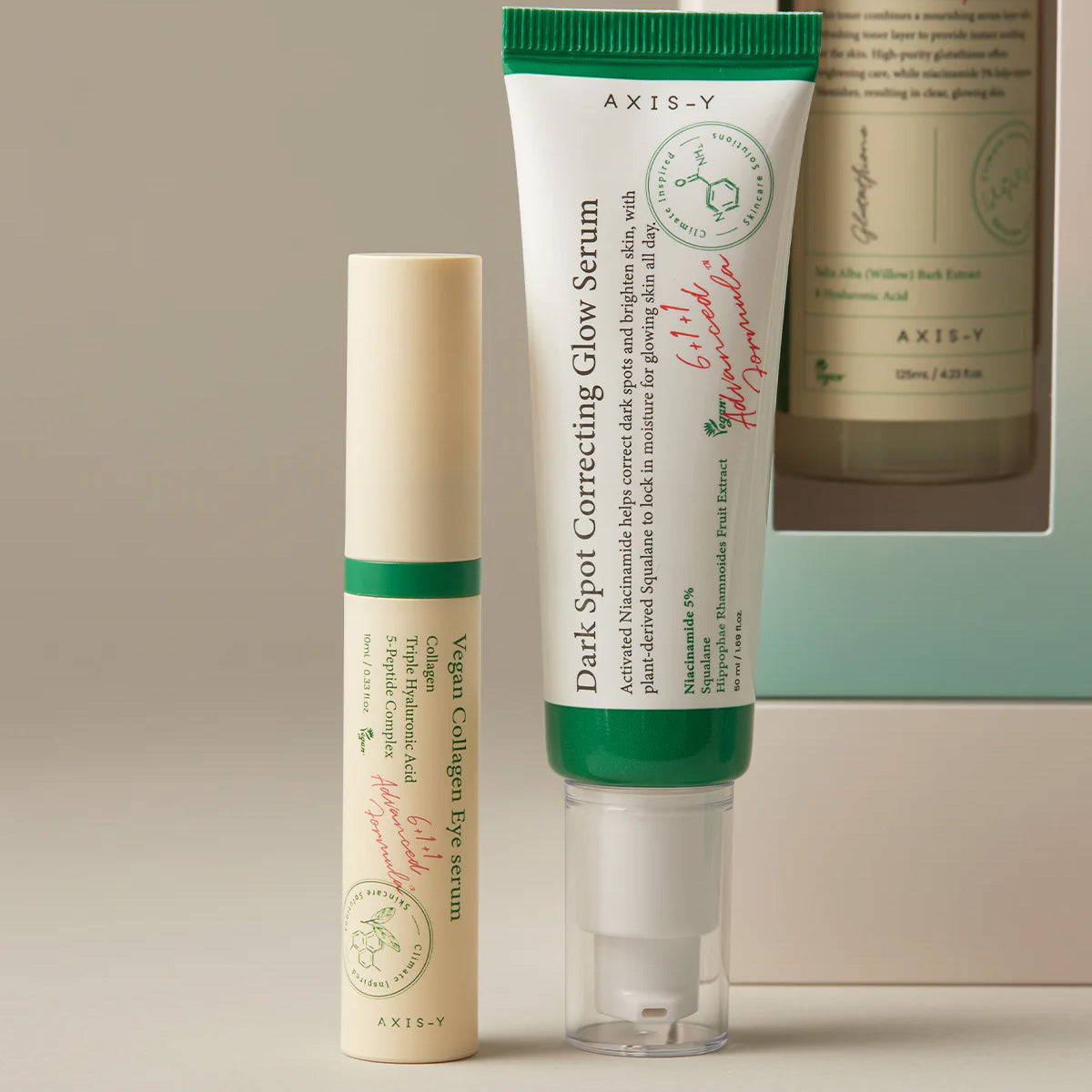 AXIS Y Glow Your Own Way Limited Edition Skincare Set - Brightening & Hydrating Face Care Routine for Glowing Skin | Perfect for Daily Use & Special Occasions