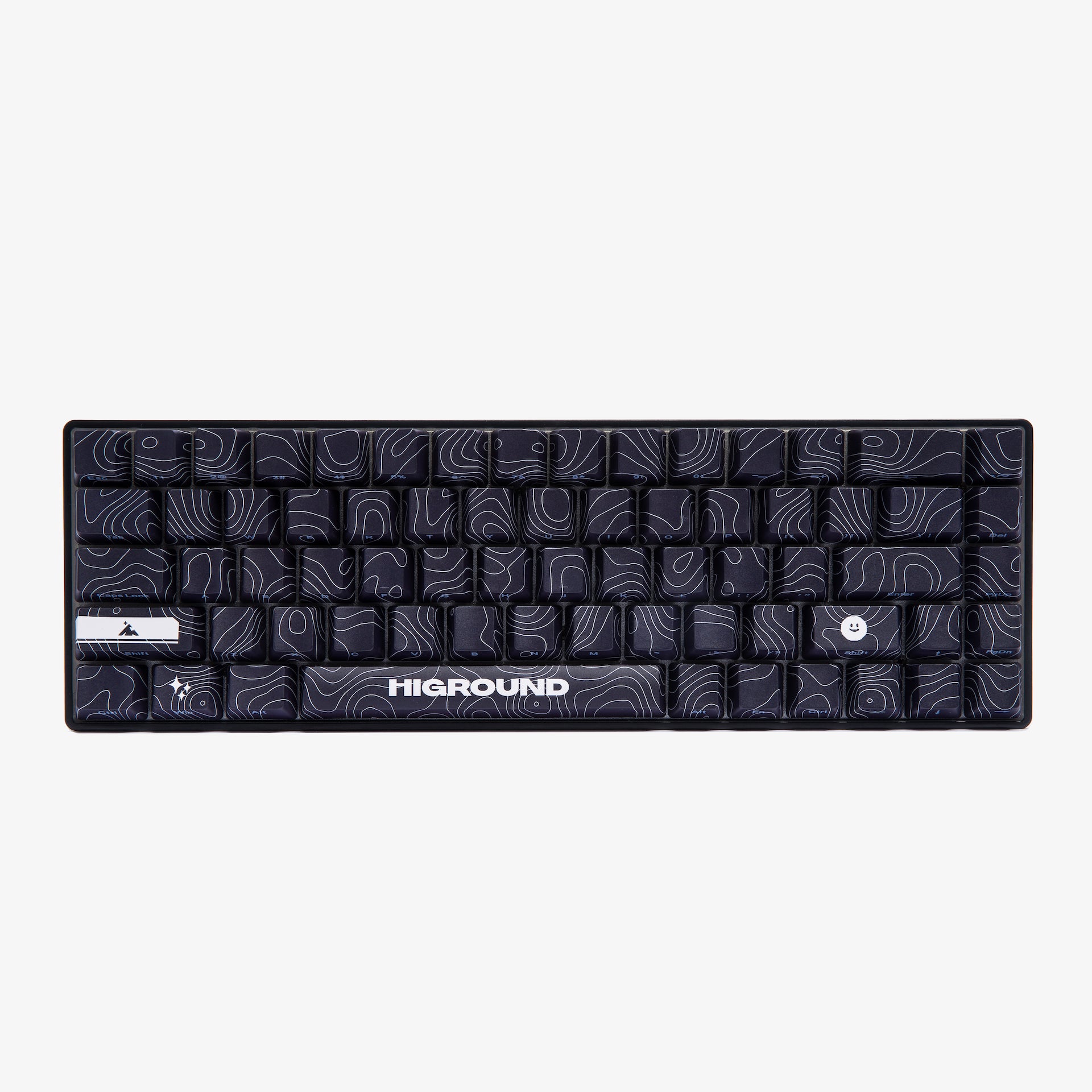 Higround Basecamp 65 Mechanical Gaming Keyboard - Black Ice Edition | Compact 65% Layout, RGB Backlit, Hot-Swappable Switches | Perfect for Esports, Streaming & Office Work