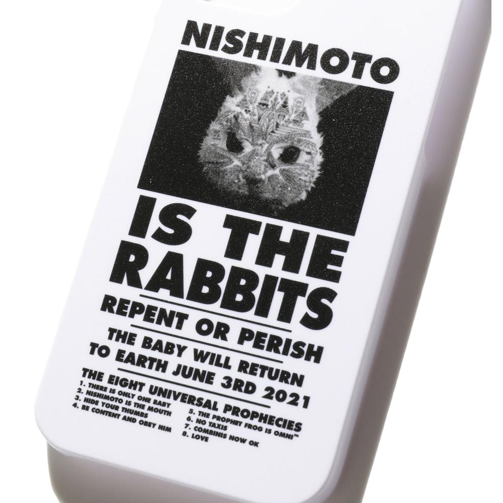 #FR2 x Nishimoto The Mouth Collaboration iPhone Case (Rabbit Design) - White - Stylish Protection for Your Phone - Perfect for Daily Use, Travel & Gifting