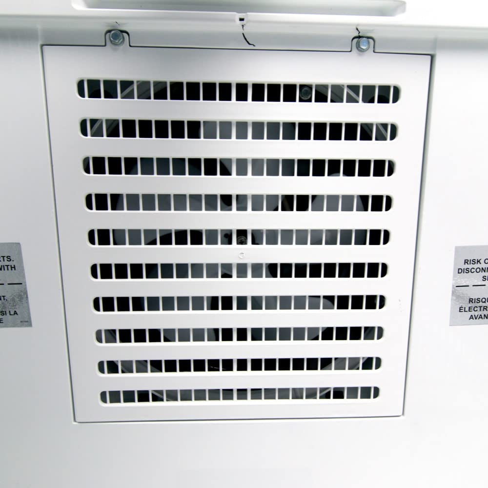 PLUS Upright Commercial 2 Door Display Cooler & Refrigerator, 25.7 Cubic Ft - Perfect for Supermarkets, Convenience Stores, and Restaurants