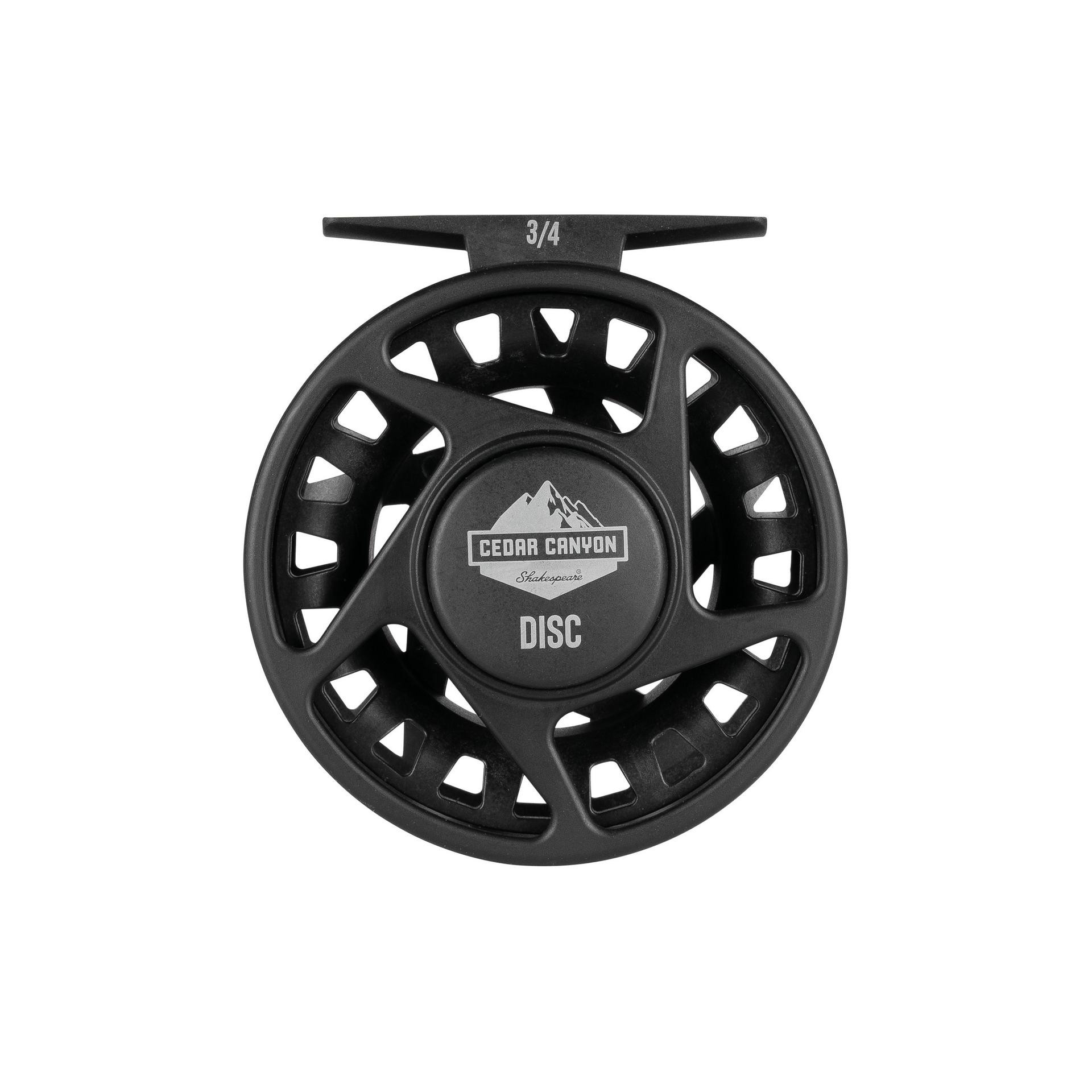 Premium Cedar Canyon™ Disc Fly Reel - Smooth Drag System for Trout & Salmon Fishing - Perfect for Freshwater & Saltwater Fly Fishing Adventures