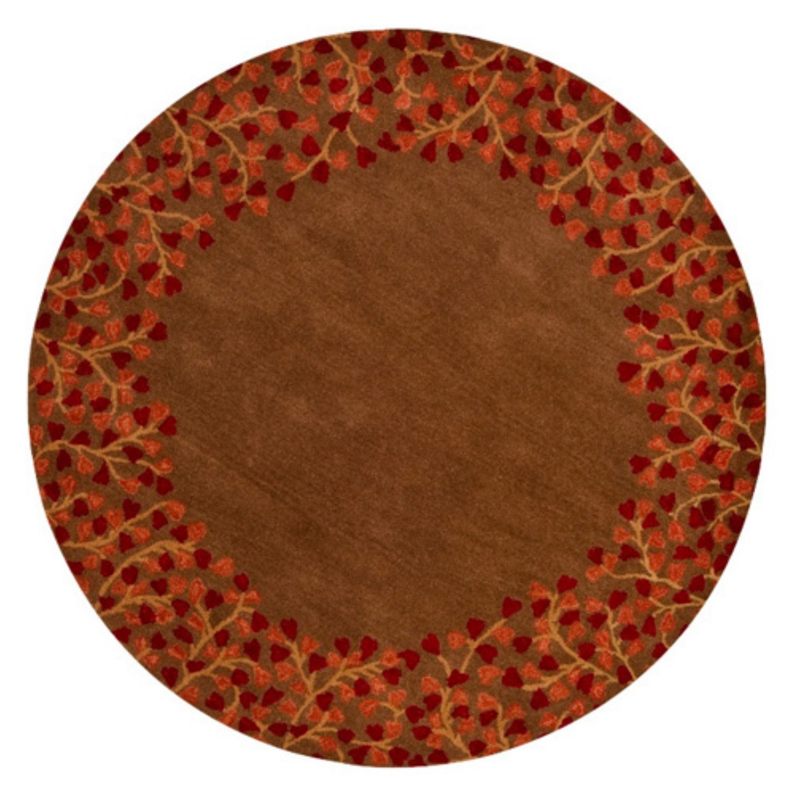Premium Surya ATH-5003 Athena Chocolate Brown 6x9 Feet Area Rug - Soft & Durable for Living Room, Bedroom, or Office Decor