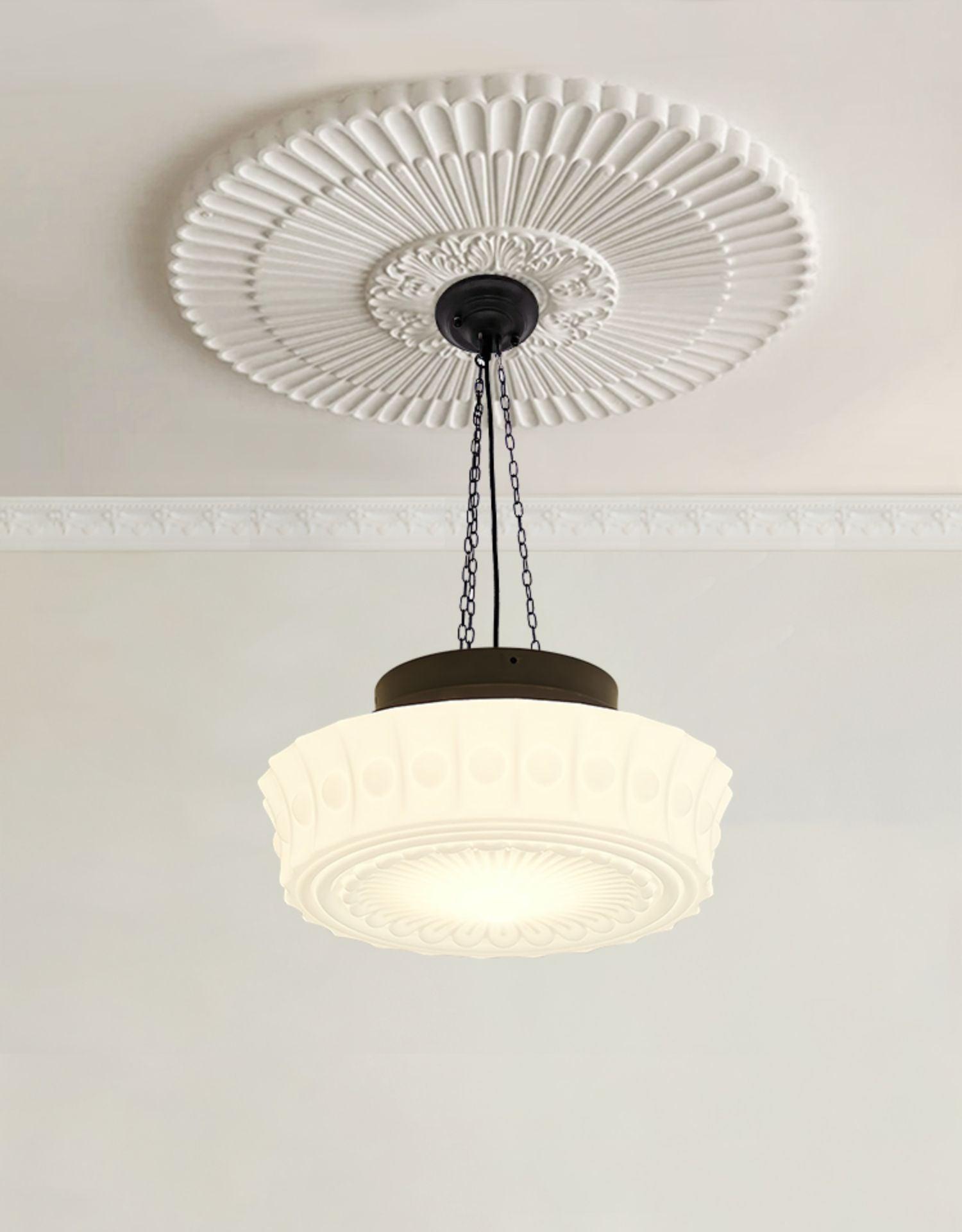 Charles Edwards Modern Pendant Lamp - Elegant Hanging Light Fixture for Dining Room, Kitchen, or Living Room Decor