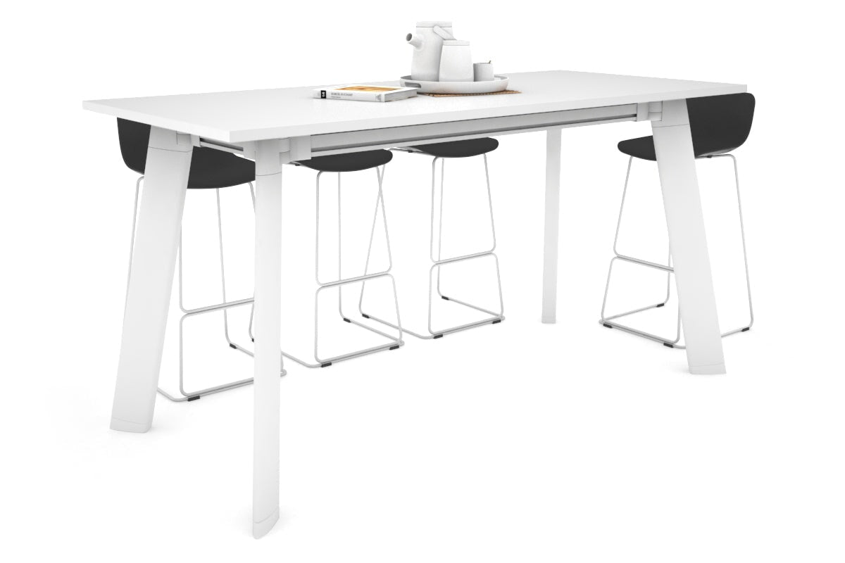 Switch Collaborative Counter High Table - 1600L x 700W Dimensions - Perfect for Office Break Rooms, Cafes & Co-Working Spaces